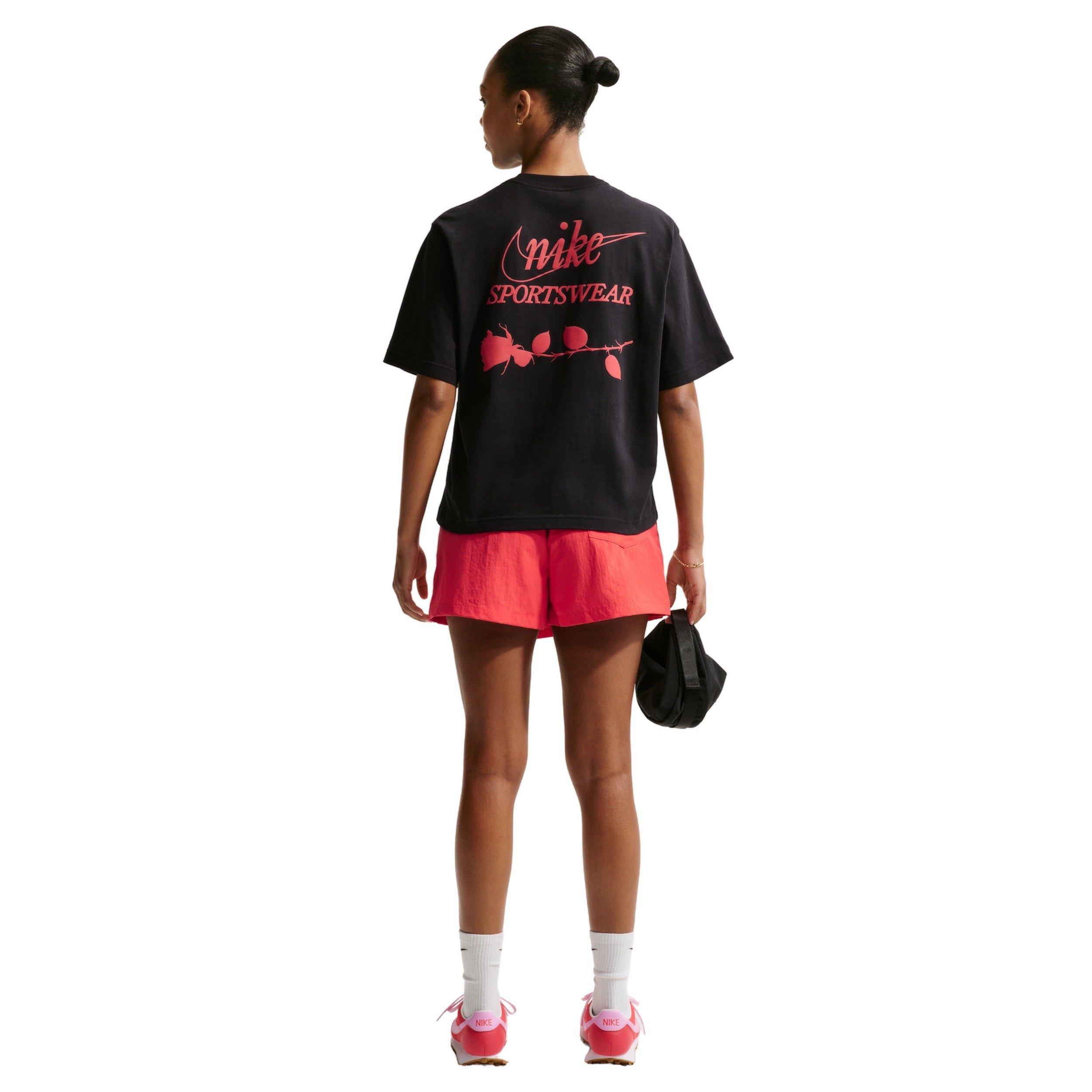 Nike Women's Sportswear Mid-Rise Skort - CRIMSON Thumbnail View 2