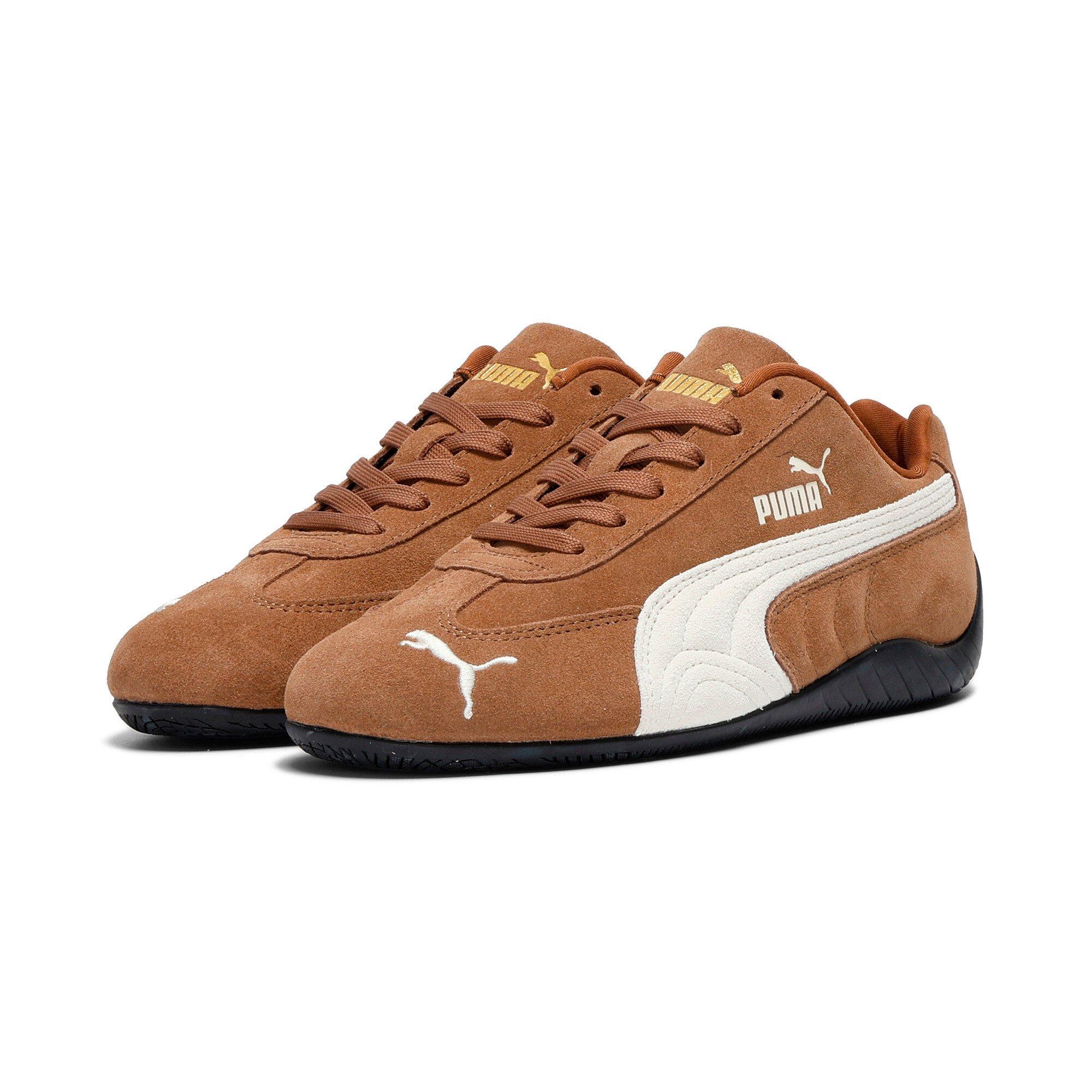 PUMA Speedcat OG Grade School Girls' "Haute Coffee/Frosted Ivory" Shoe