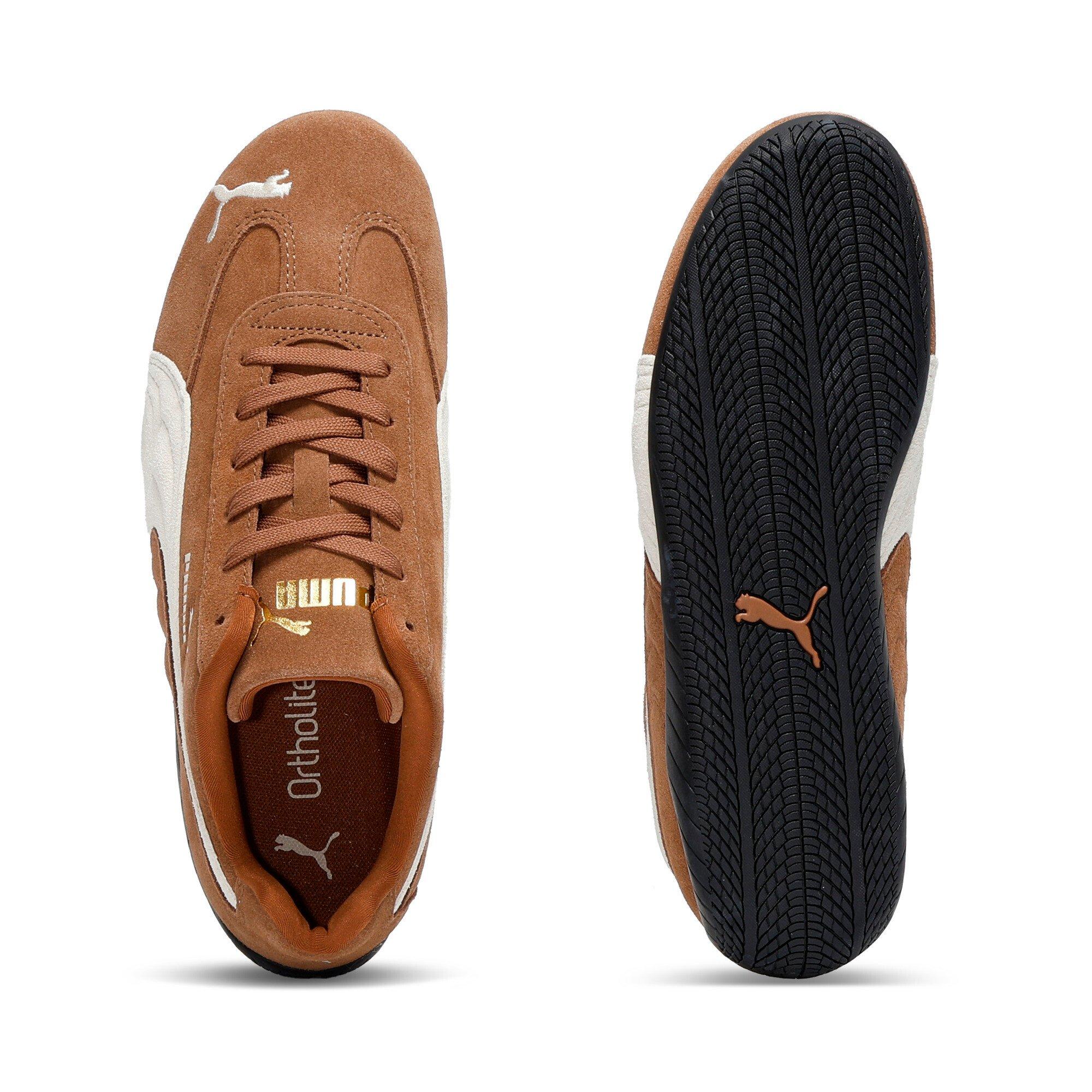 PUMA Speedcat OG Grade School Girls' "Haute Coffee/Frosted Ivory" Shoe