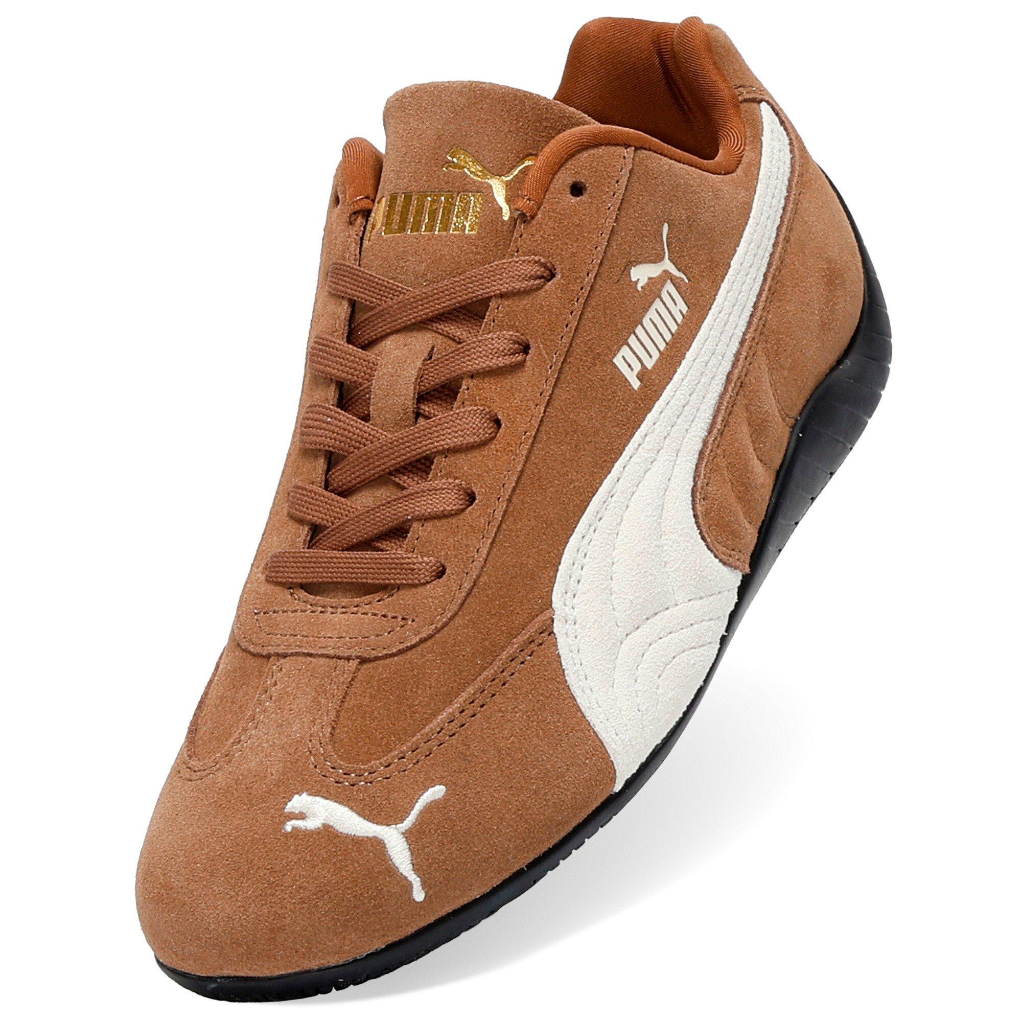 PUMA Speedcat OG Grade School Girls' "Haute Coffee/Frosted Ivory" Shoe
