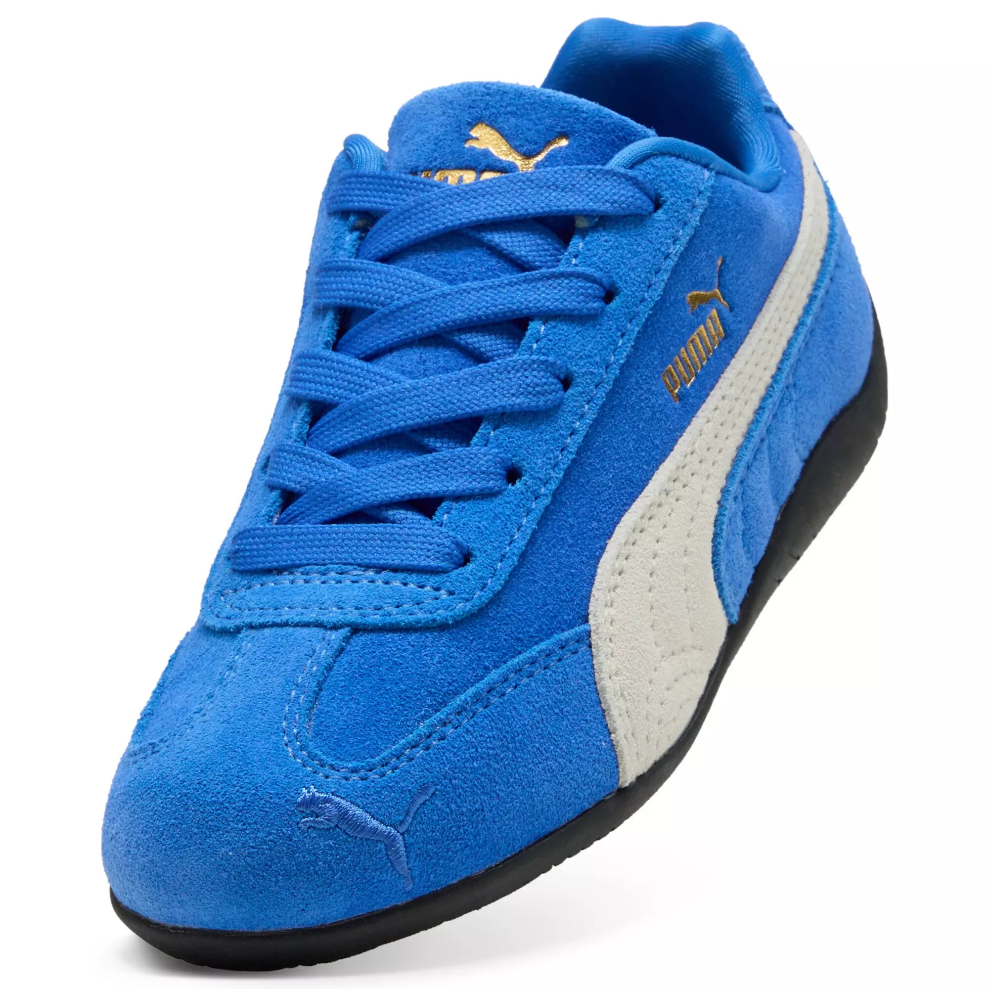 PUMA Speedcat OG "Mountain Blue/Frosted Ivory" Preschool Girls' Shoe - BLUE/IVORY