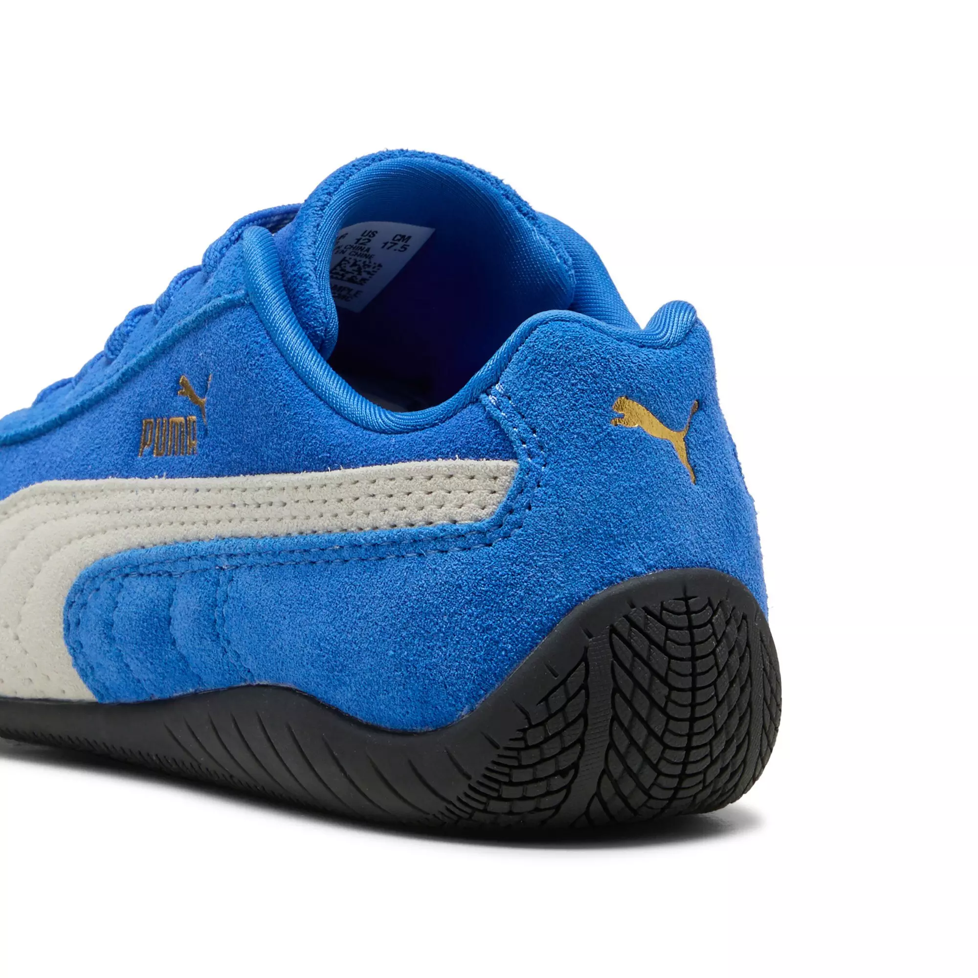 PUMA Speedcat OG "Mountain Blue/Frosted Ivory" Preschool Girls' Shoe - BLUE/IVORY