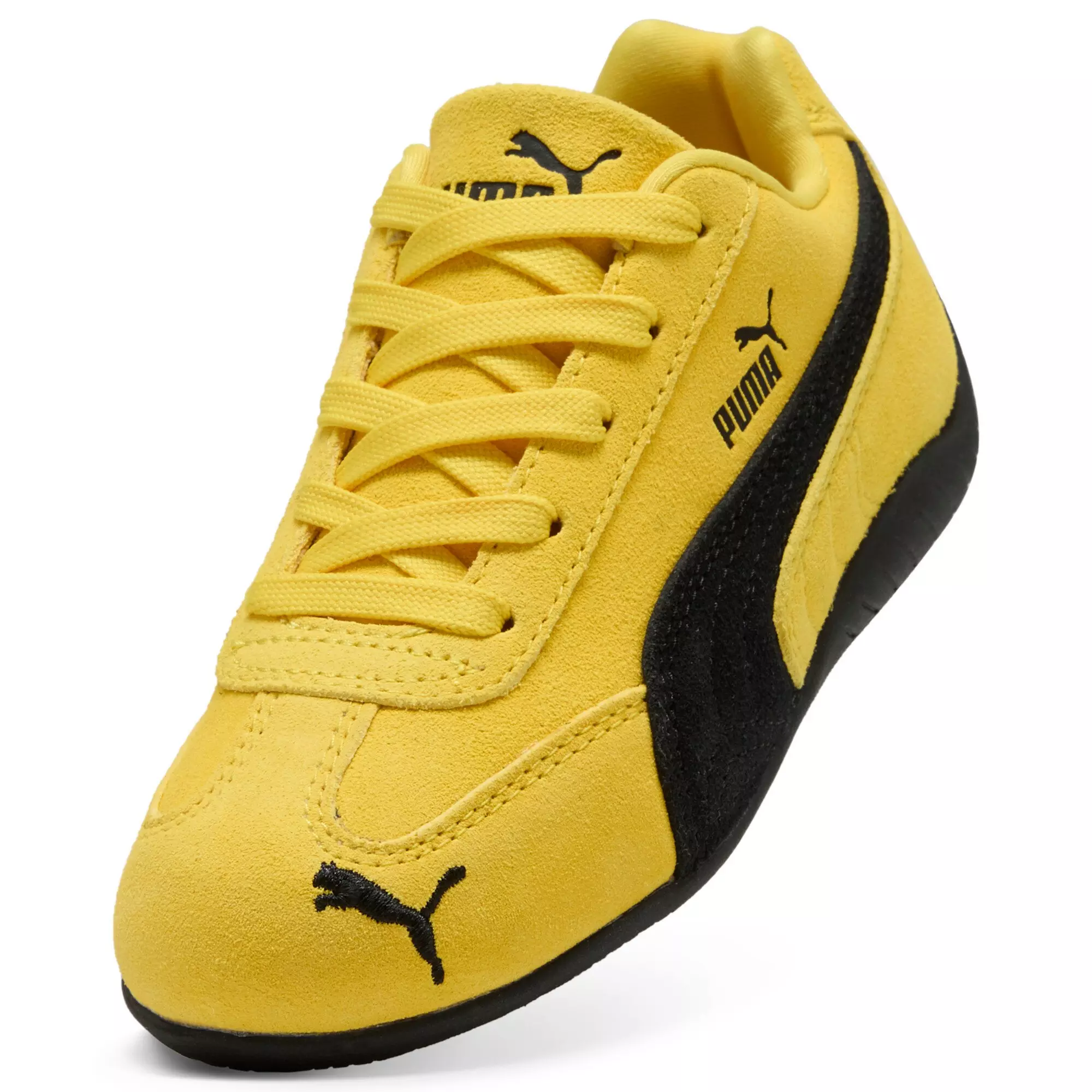 PUMA Speedcat OG "Pele Yellow/PUMA Black" Preschool Boys' Shoe - YELLOW/BLACK