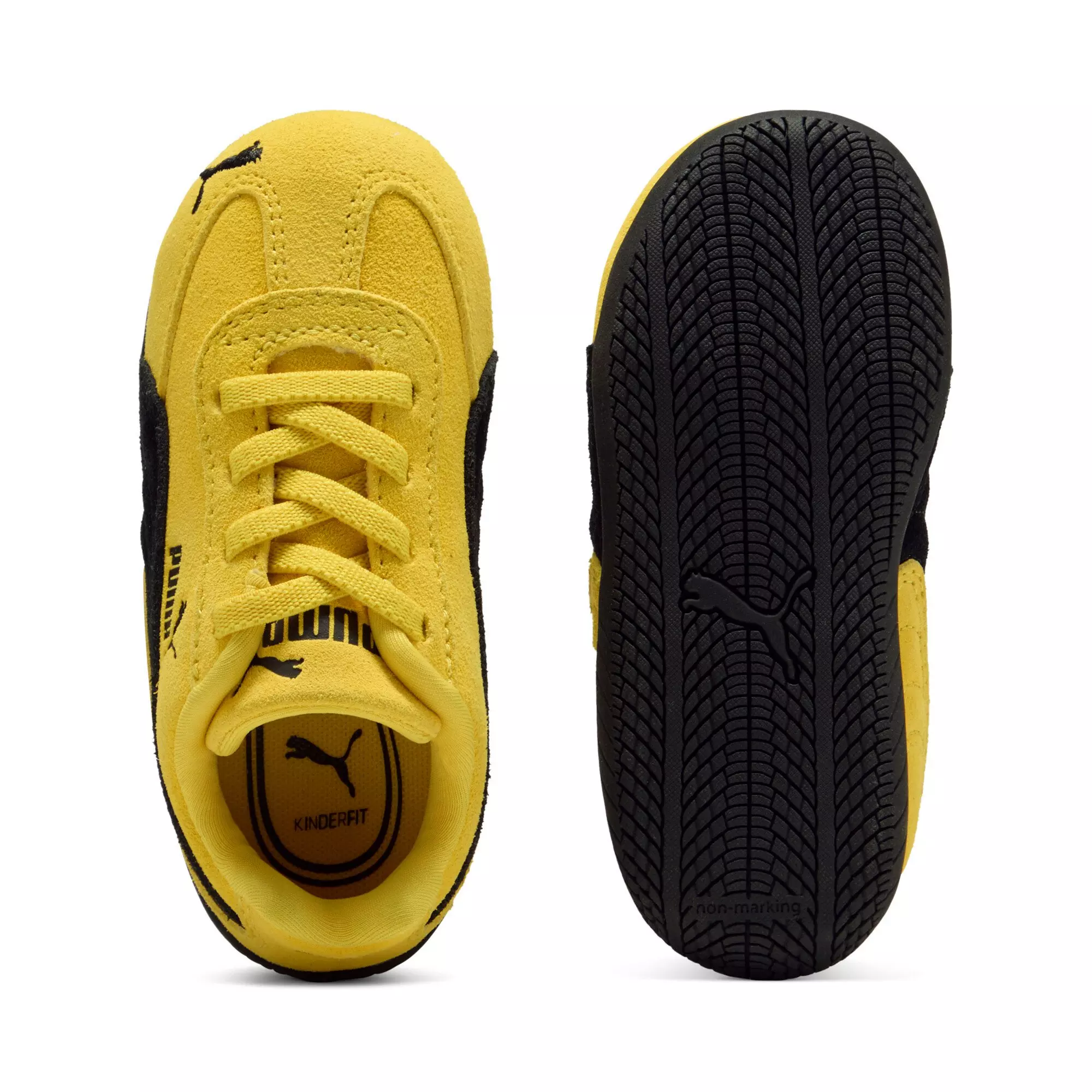 PUMA Speedcat OG "Pele Yellow/PUMA Black" Infant Boys' Shoe - YELLOW/BLACK