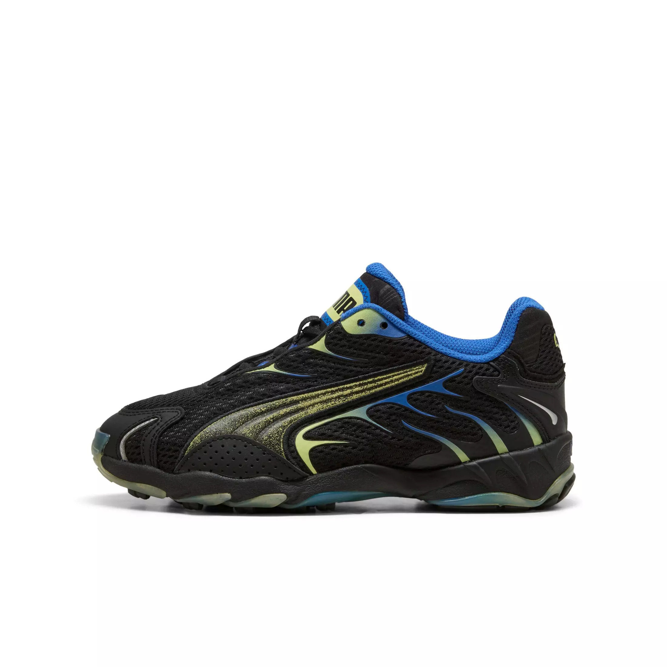 PUMA Inhale Astrotrail "Puma Black/Fresh Yellow" Grade School Boys' Shoe - BLACK/YELLOW