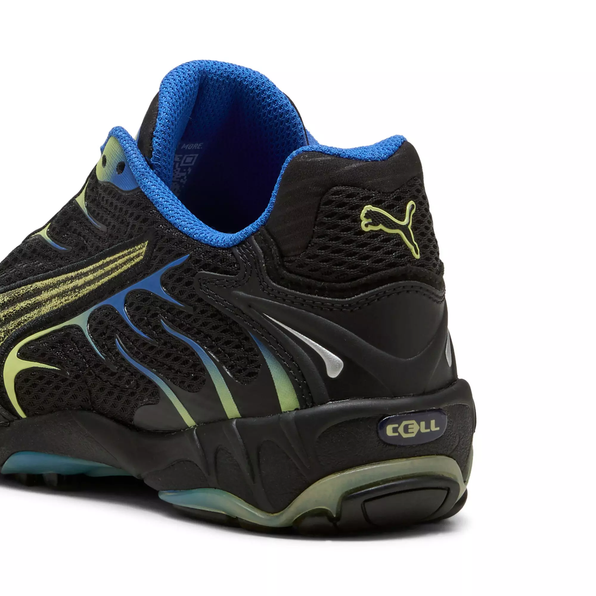 PUMA Inhale Astrotrail "Puma Black/Fresh Yellow" Grade School Boys' Shoe - BLACK/YELLOW