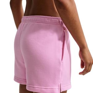 Nike Women's Studio Fleece Med-Weight Mid-Rise Shorts