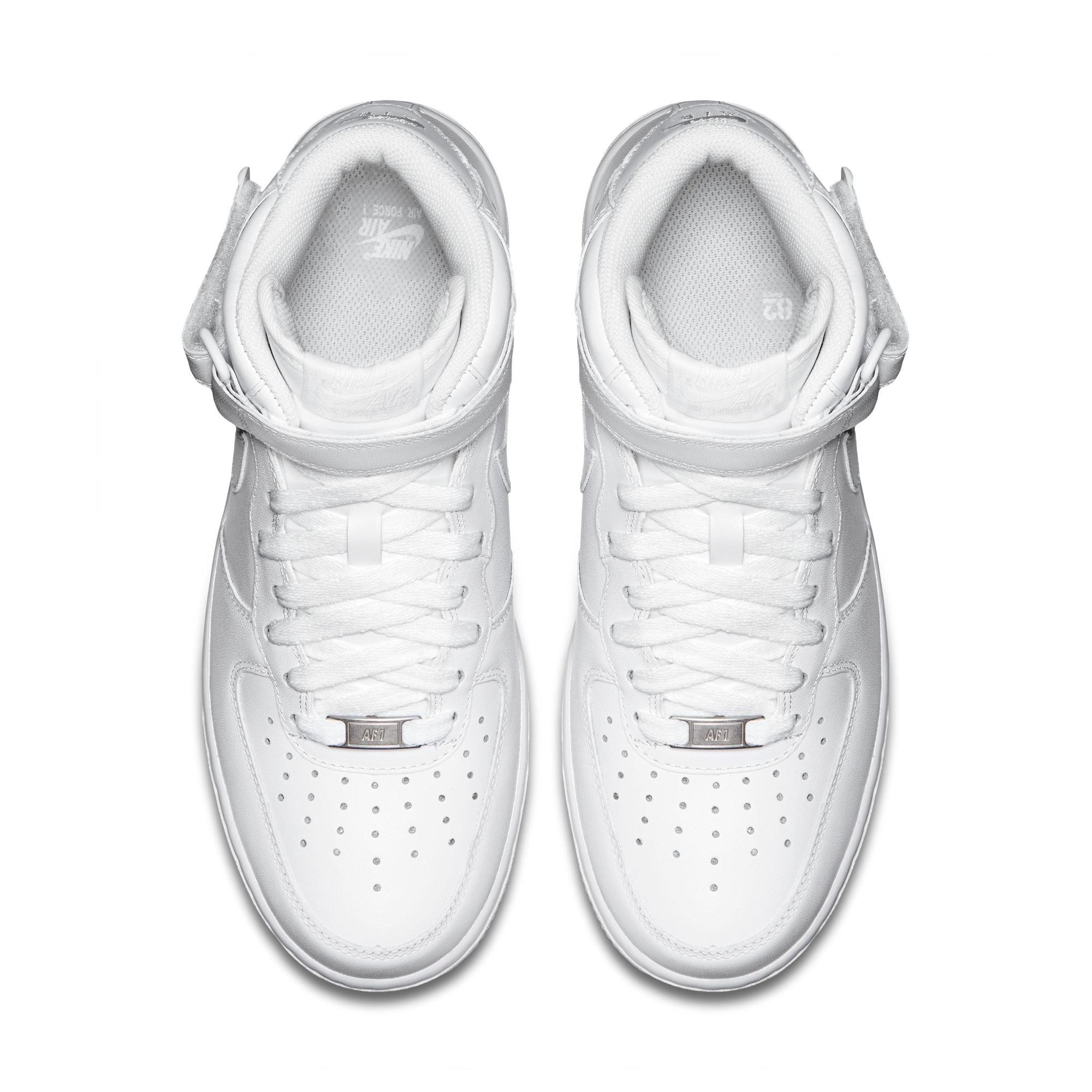 Nike Air Force 1 Mid NYC White - Size 10 Men