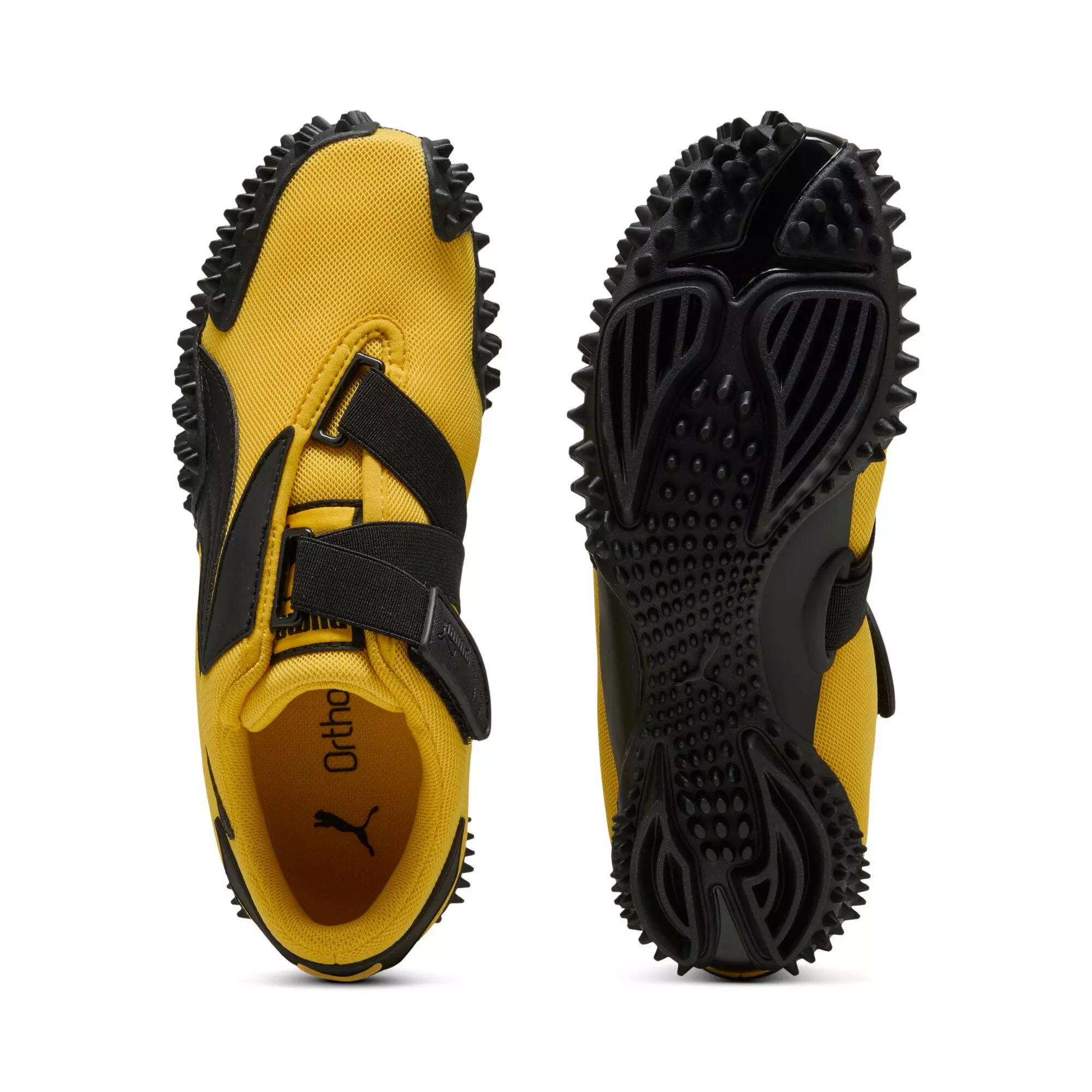 PUMA Mostro OG Prime "Pele Yellow/PUMA Black" Grade School Boys' Shoe - YELLOW/BLACK