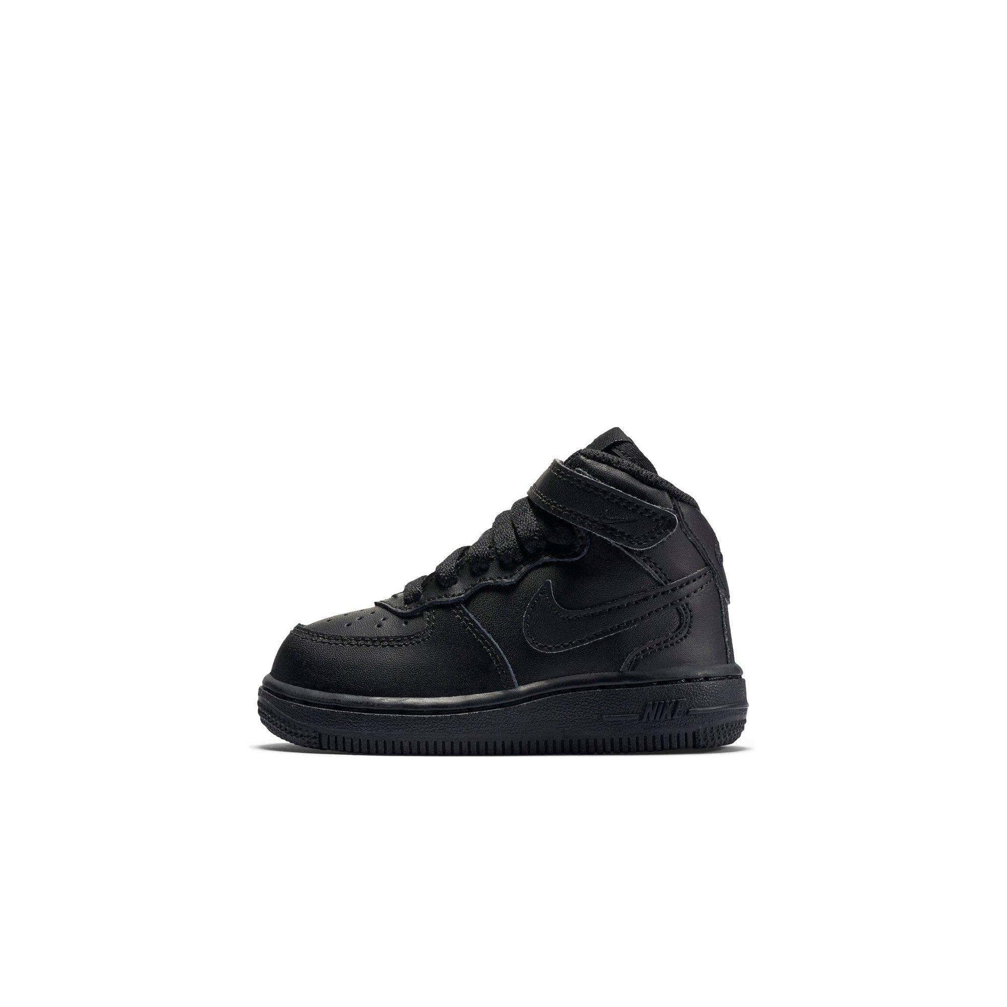 black air force ones kids