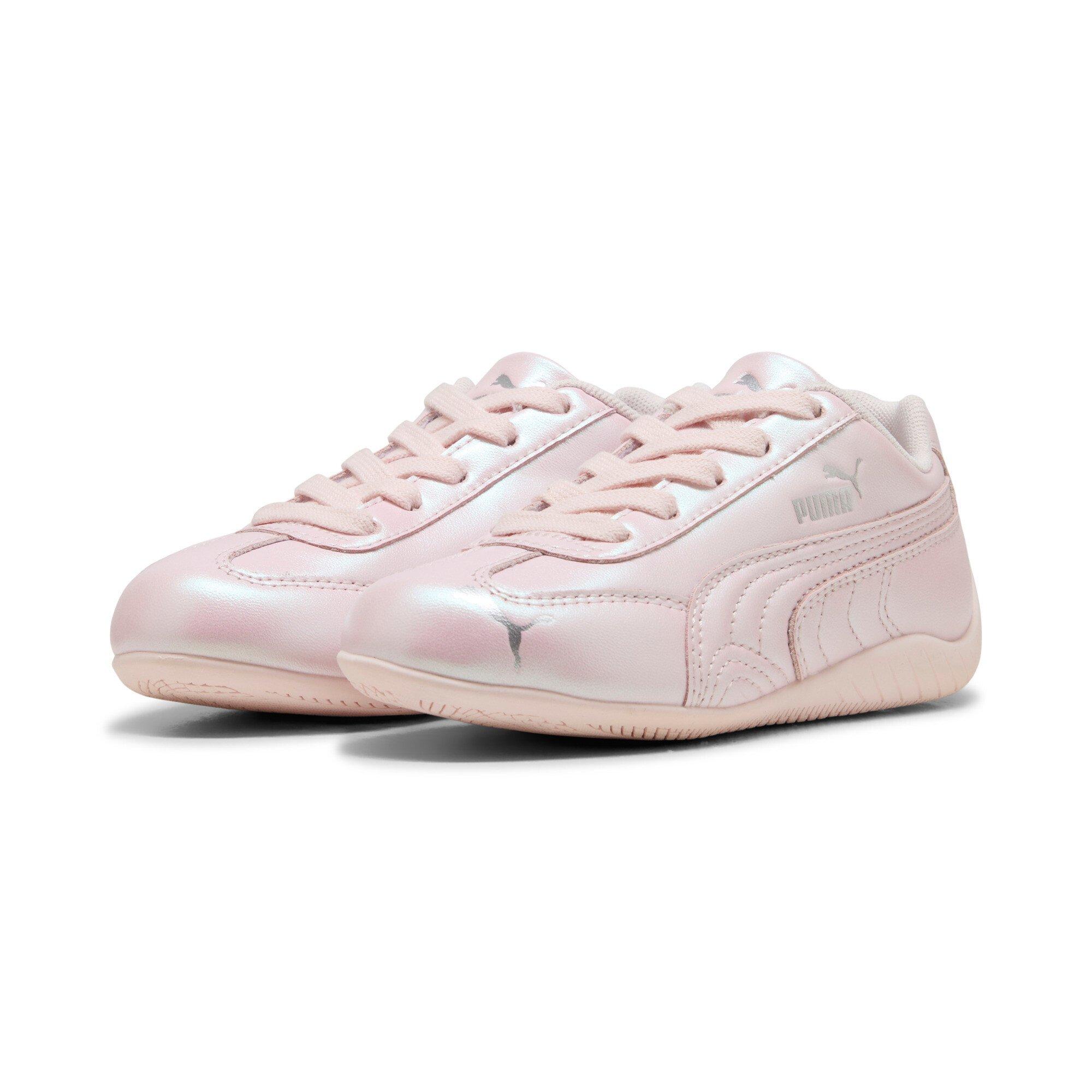PUMA Speedcat Pearlized Preschool Girls' "Jasmine Flower/PUMA Silver" Shoe