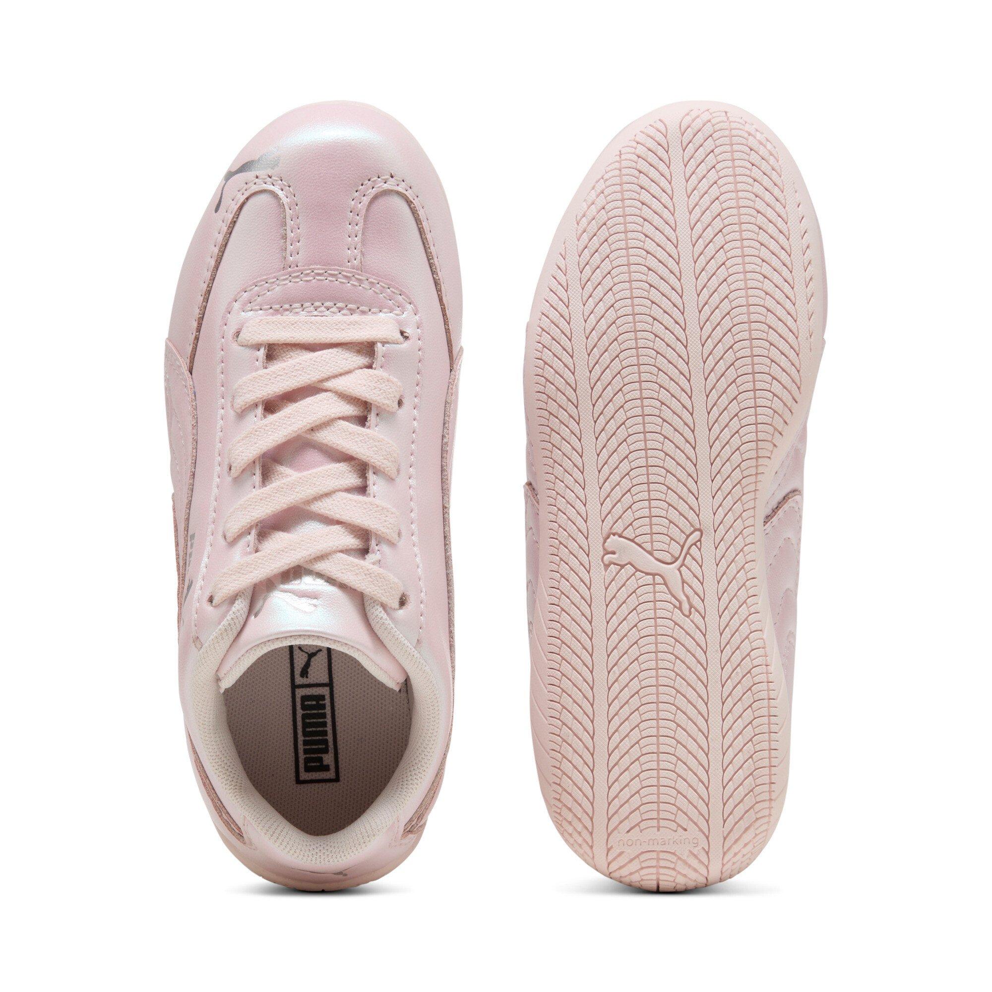 PUMA Speedcat Pearlized Preschool Girls' "Jasmine Flower/PUMA Silver" Shoe