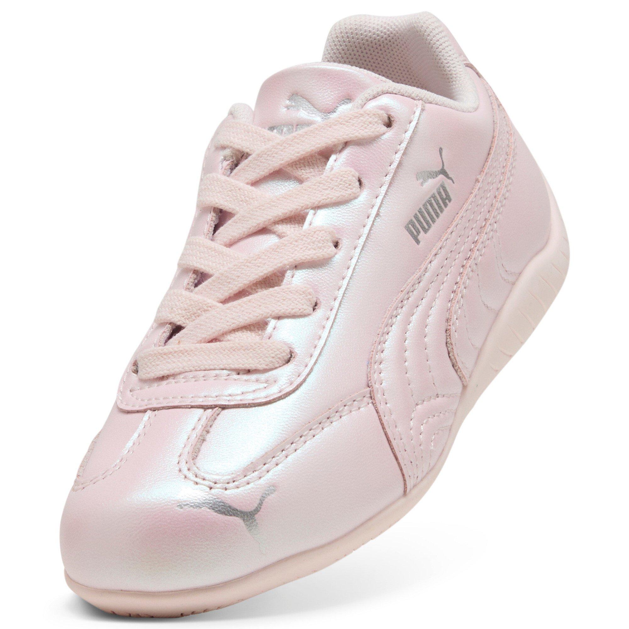 PUMA Speedcat Pearlized Preschool Girls' "Jasmine Flower/PUMA Silver" Shoe
