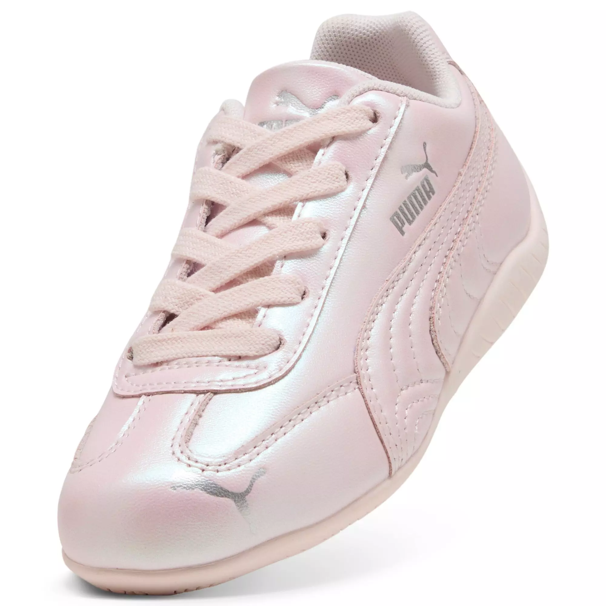 PUMA Speedcat Pearlized "Jasmine Flower/PUMA Silver" Preschool Girls' Shoe - JASMINE/SILVER