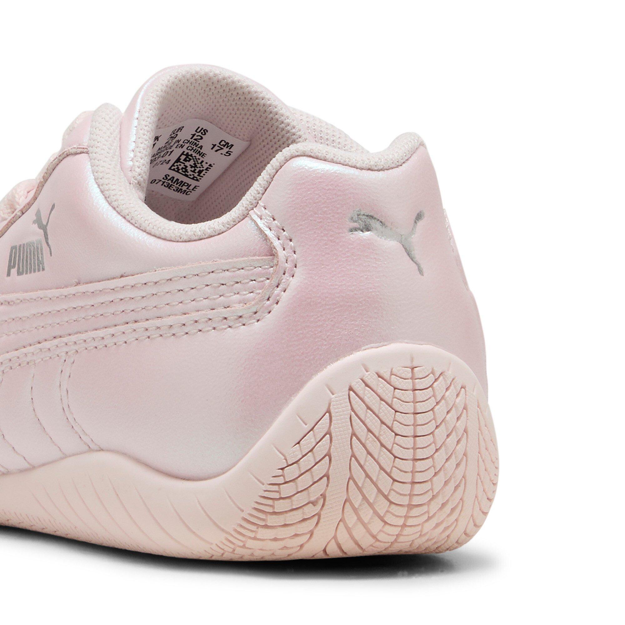 PUMA Speedcat Pearlized Preschool Girls' "Jasmine Flower/PUMA Silver" Shoe