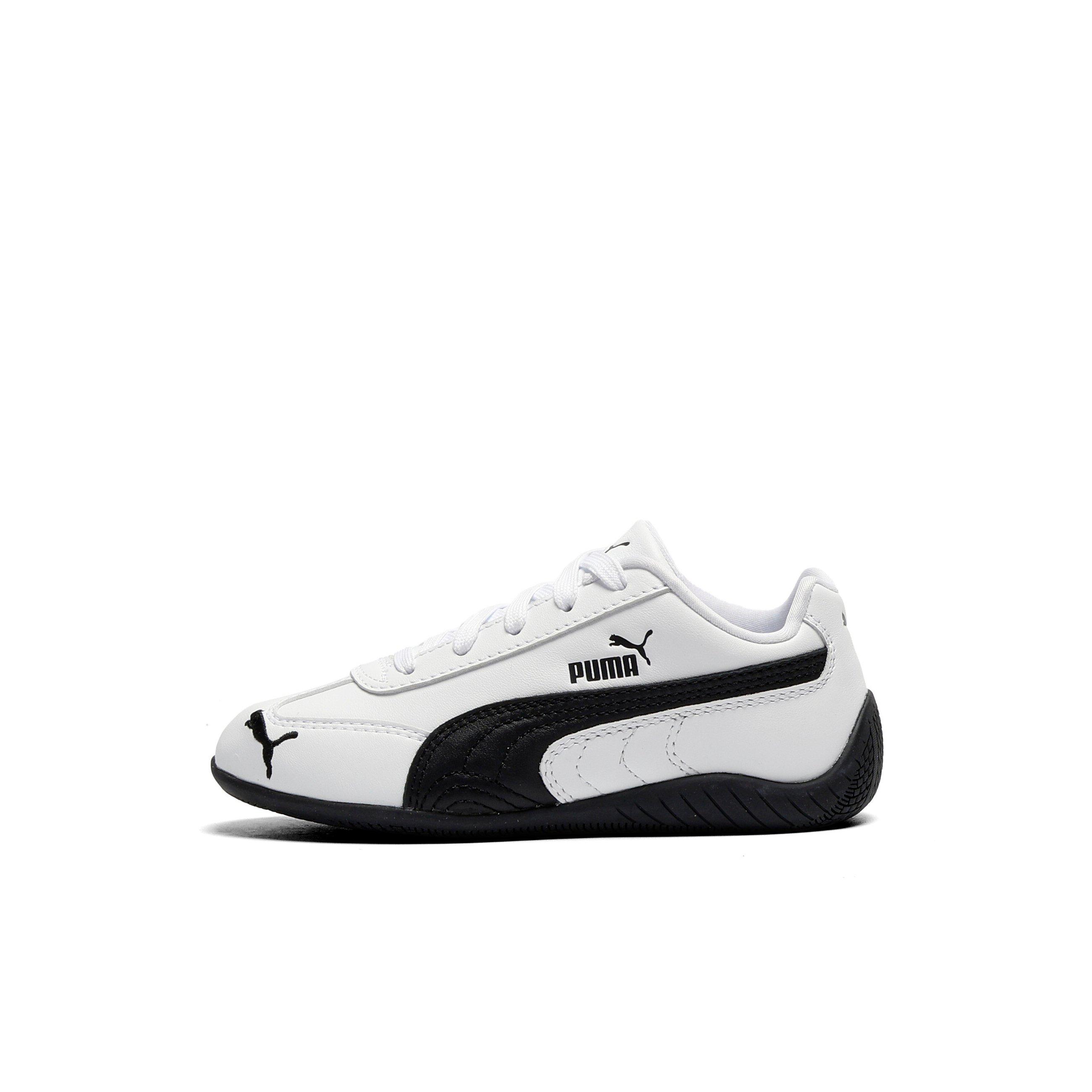 PUMA Speedcat Full Leather Preschool Boys' "PUMA White/PUMA Black" Shoe