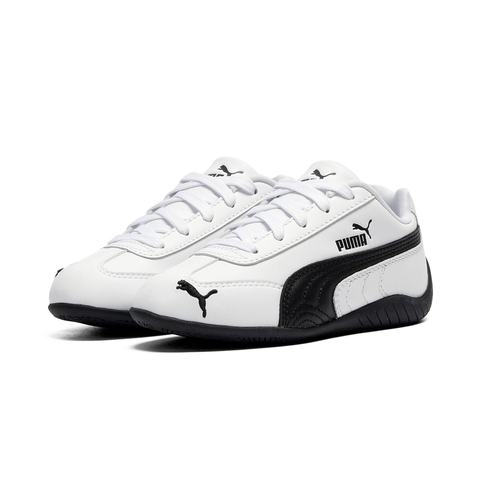PUMA Speedcat Full Leather Preschool Boys' "PUMA White/PUMA Black" Shoe