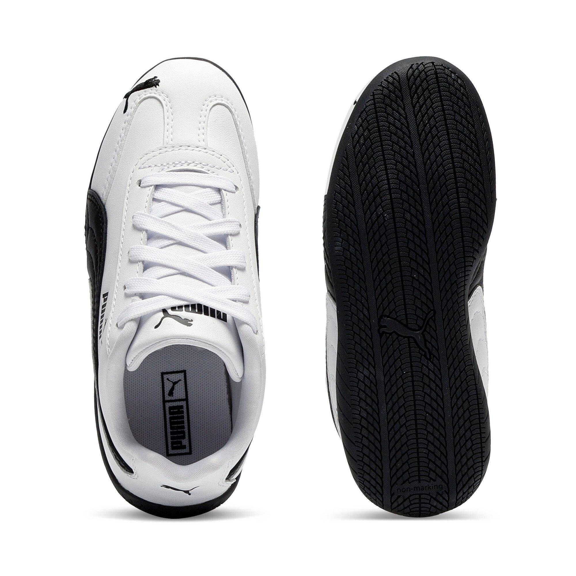 PUMA Speedcat Full Leather Preschool Boys' "PUMA White/PUMA Black" Shoe