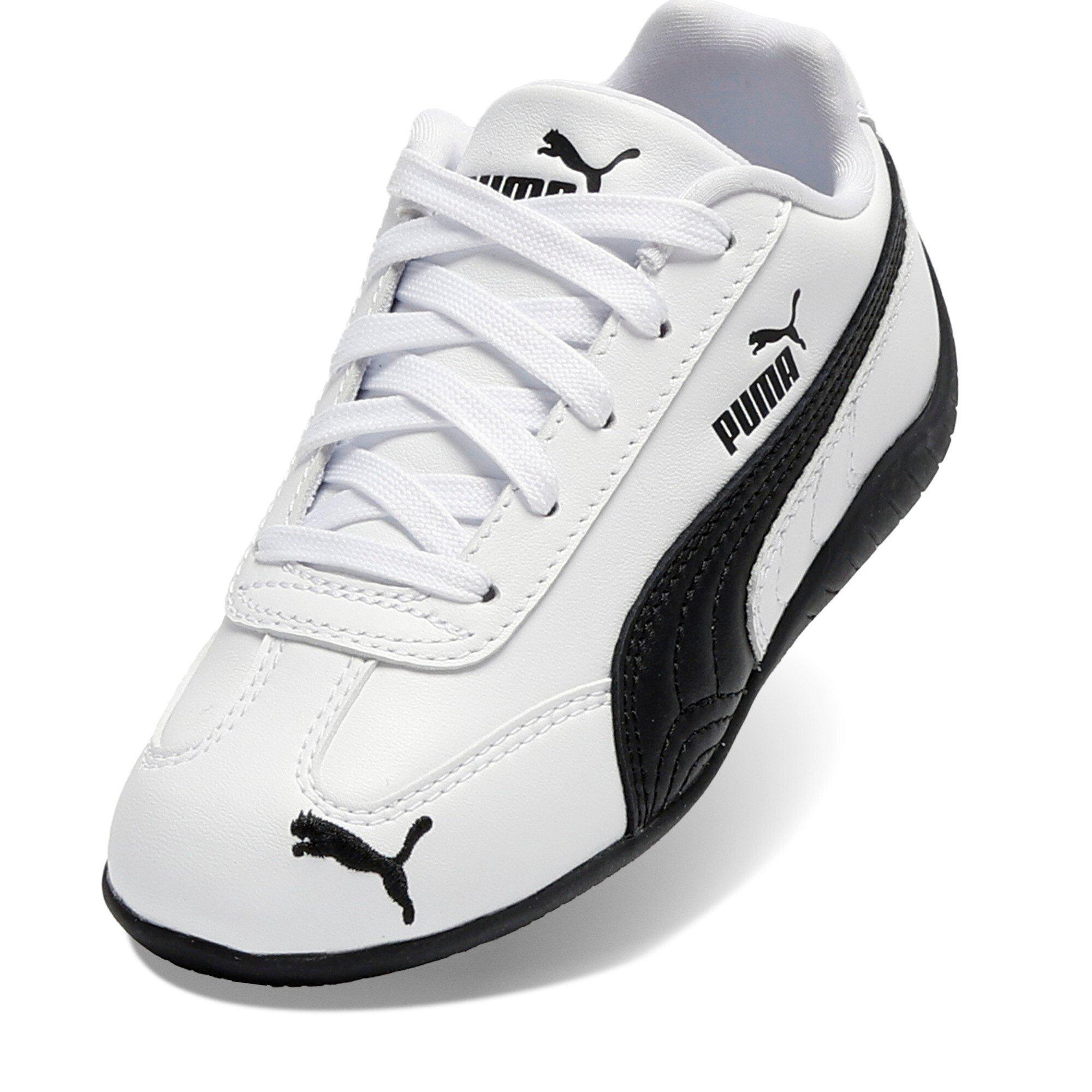 PUMA Speedcat Full Leather Preschool Boys' "PUMA White/PUMA Black" Shoe