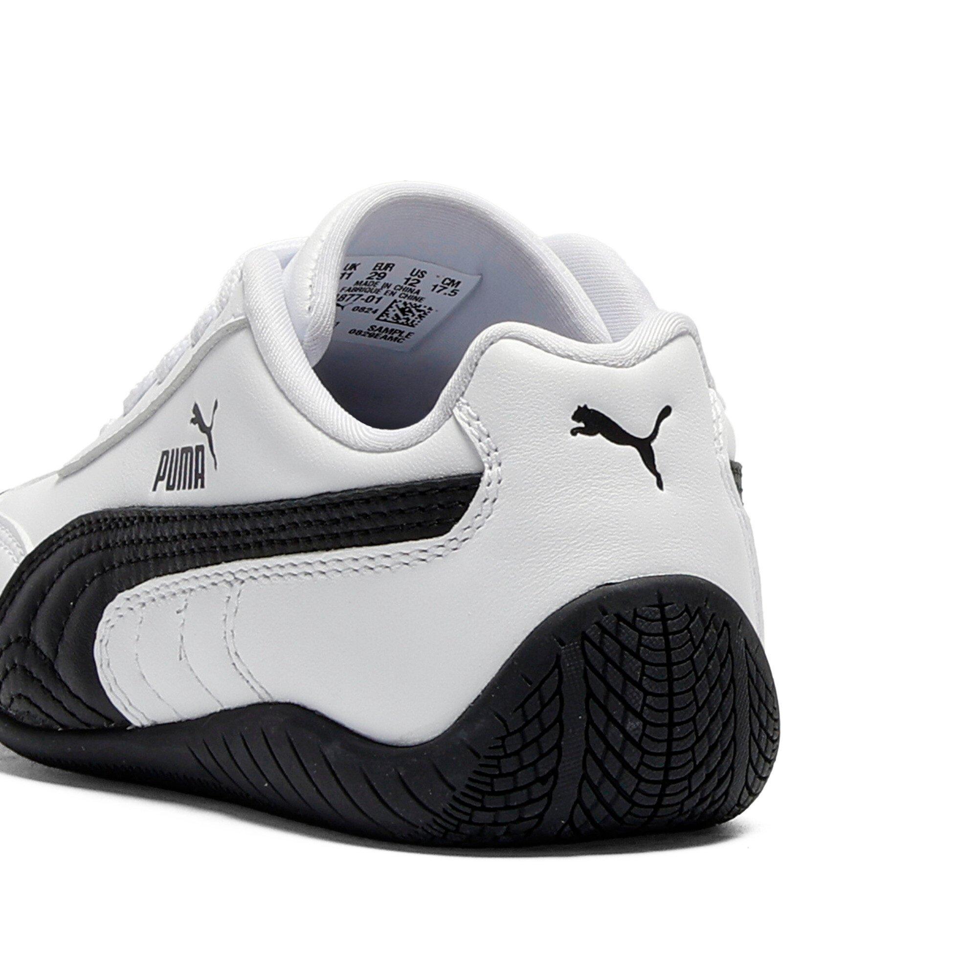 PUMA Speedcat Full Leather Preschool Boys' "PUMA White/PUMA Black" Shoe