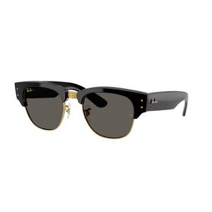 Ray-Ban A$AP Rocky Mega Clubmaster Ultra Black Sunglasses – Polished Black On Gold