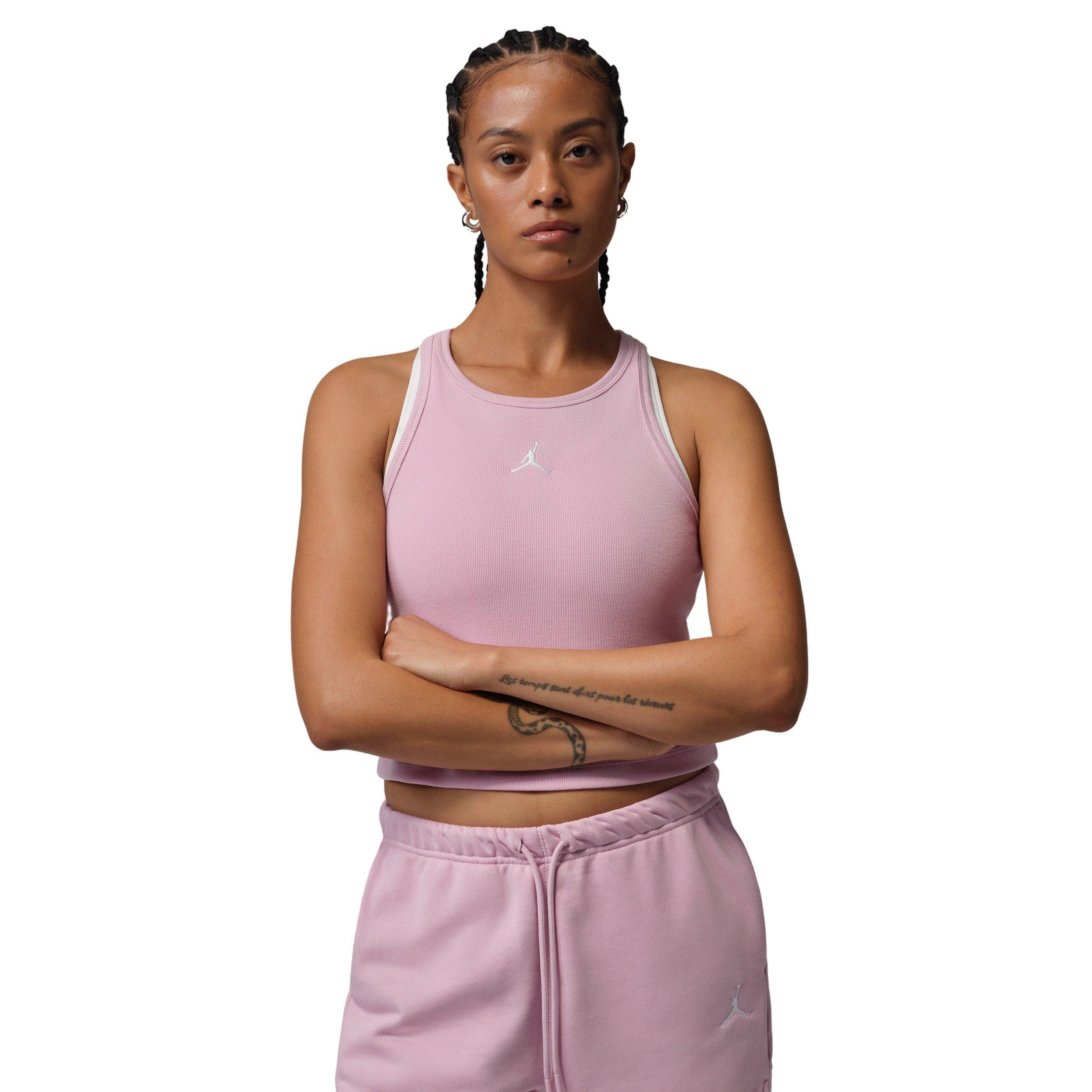 Jordan Women's Essentials Tank - Pink/White - PINK/WHITE Thumbnail View 1