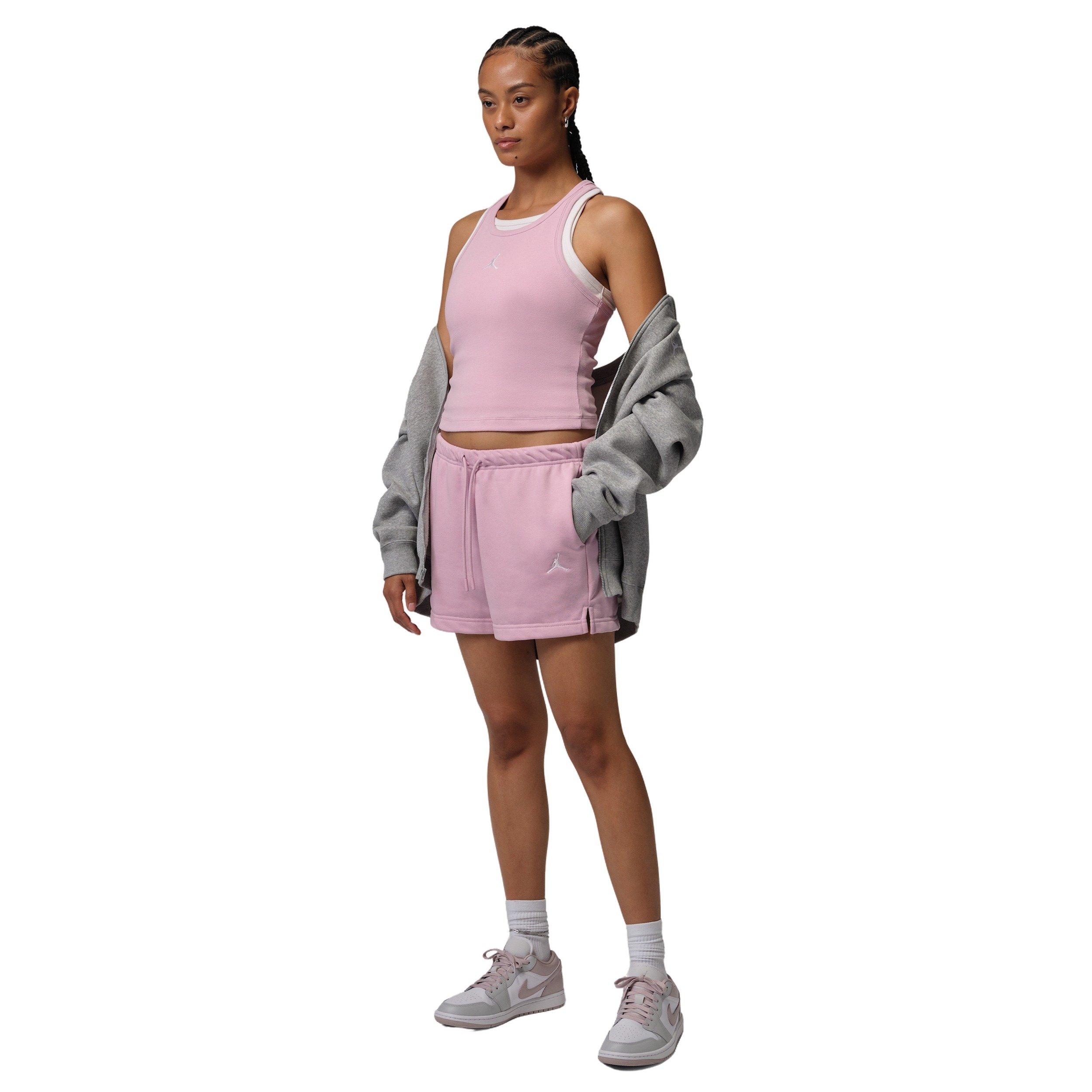 Jordan Women's Essentials Tank - Pink/White - PINK/WHITE Thumbnail View 5
