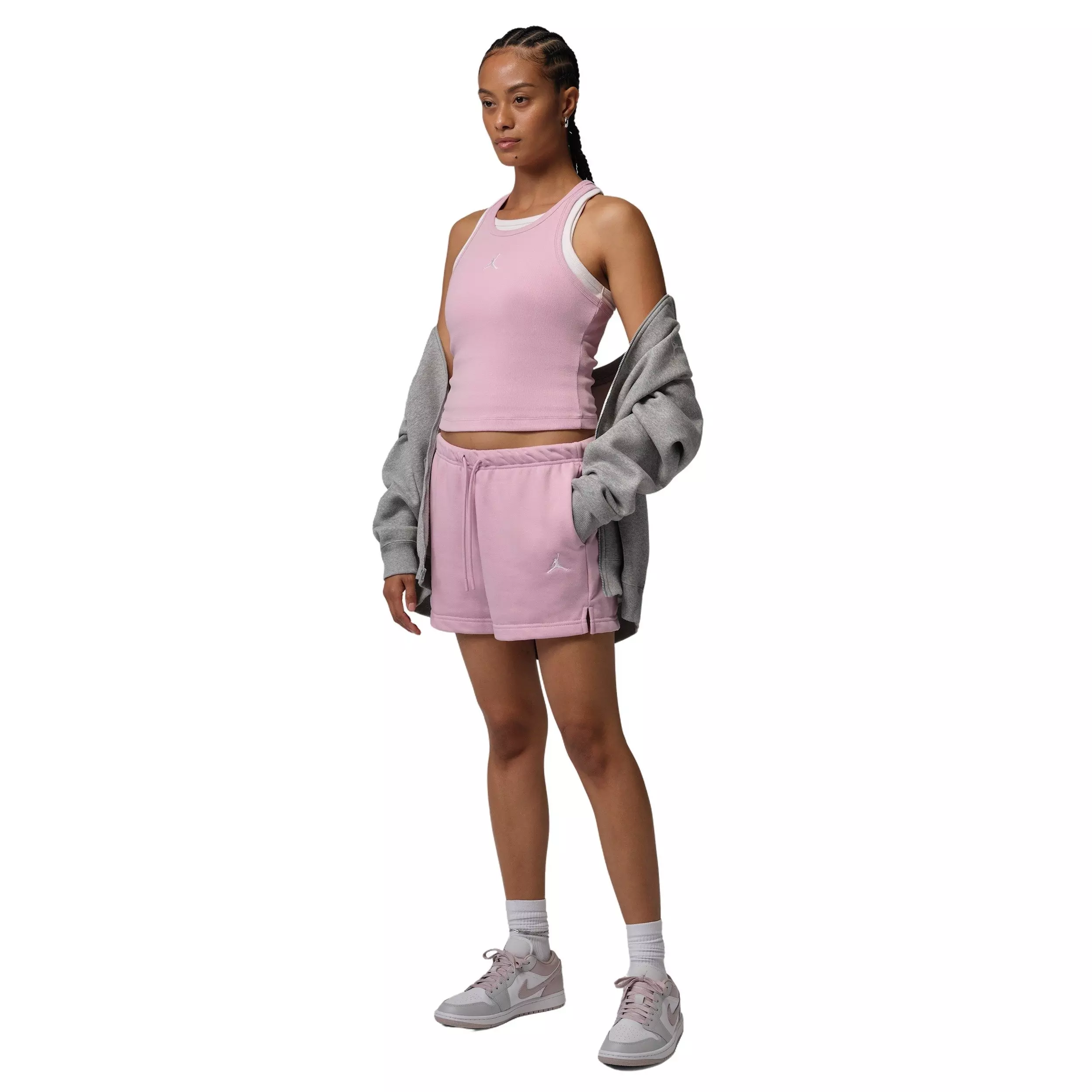 Jordan Women's Essentials Tank - Pink/White - PINK/WHITE
