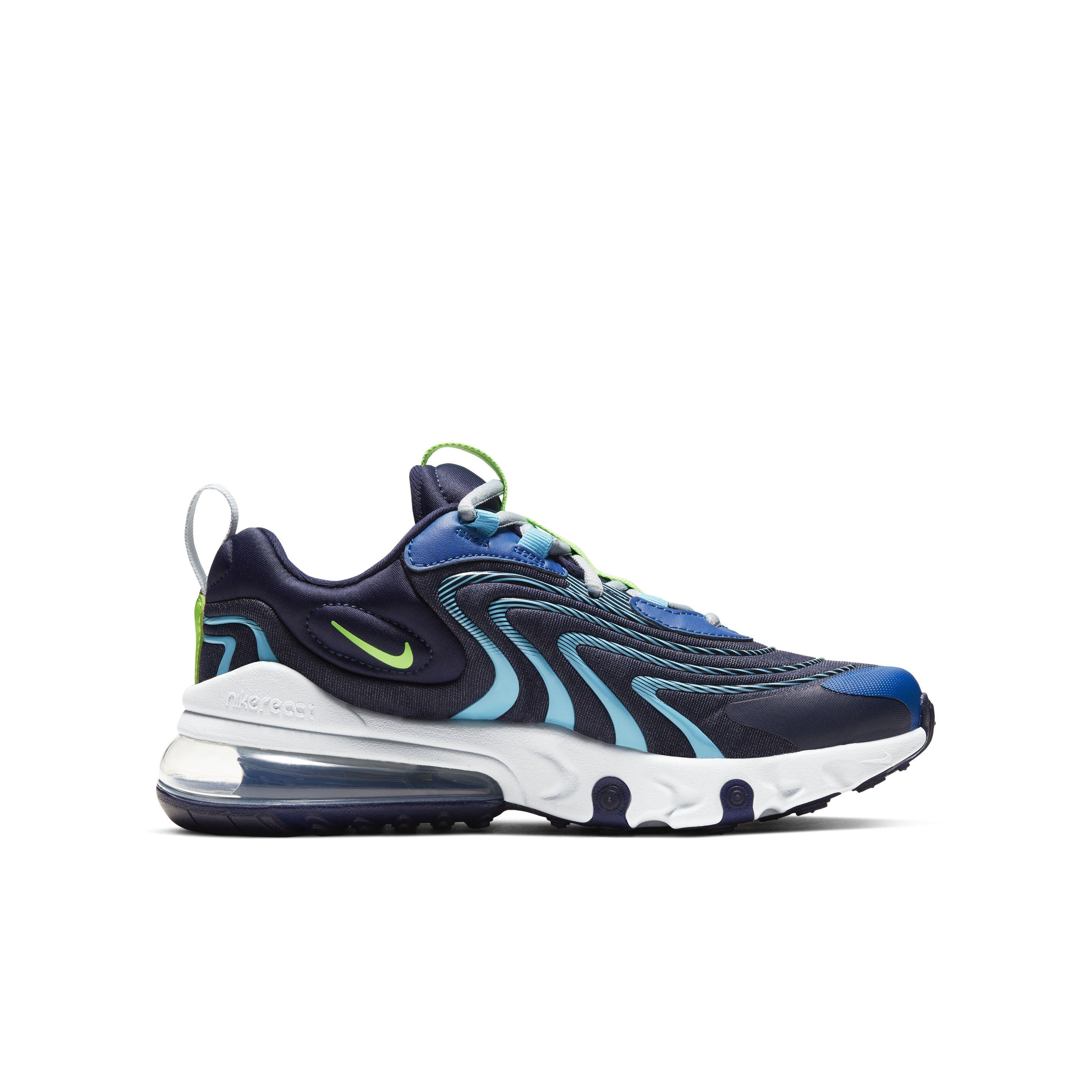 Air max 270 cheap react blue and green