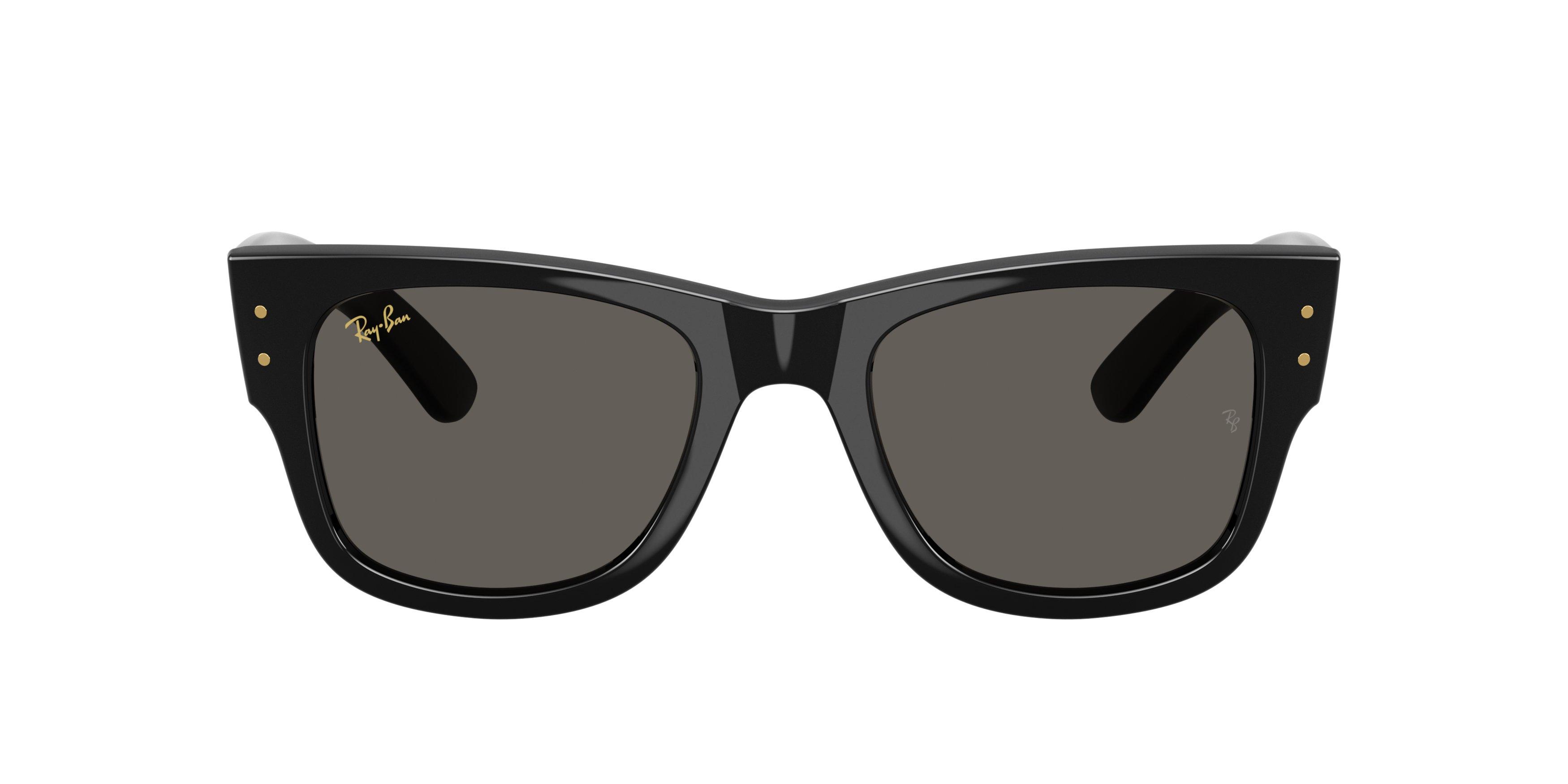 Ray-Ban A$AP Rocky Mega Wayfarer Ultra Black Sunglasses &ndash; Polished Black - BLACK Thumbnail View 2