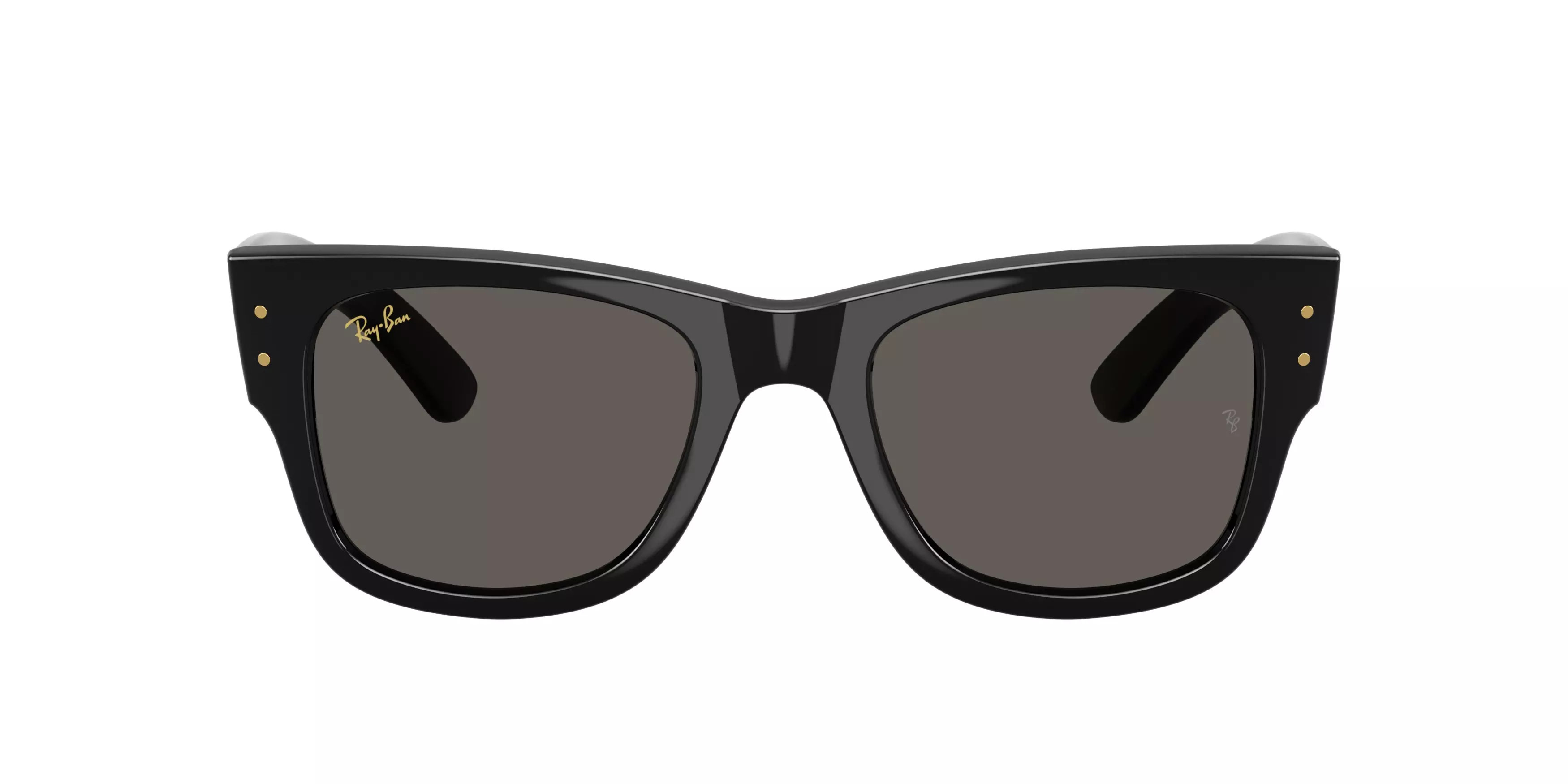 Ray-Ban A$AP Rocky Mega Wayfarer Ultra Black Sunglasses – Polished Black - BLACK