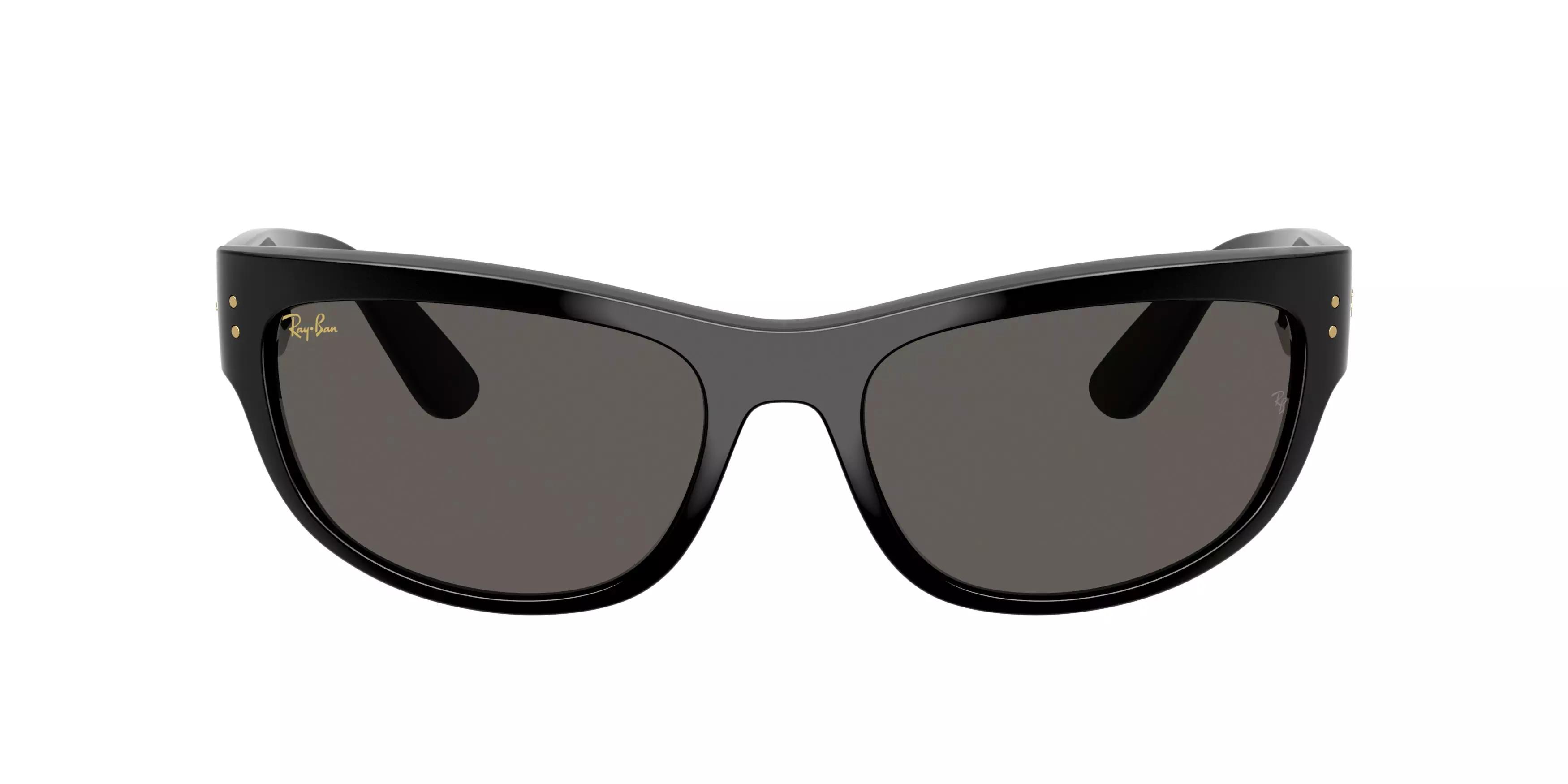 Ray-Ban A$AP Rocky Mega Balorama Ultra Black Sunglasses – Polished Black - BLACK