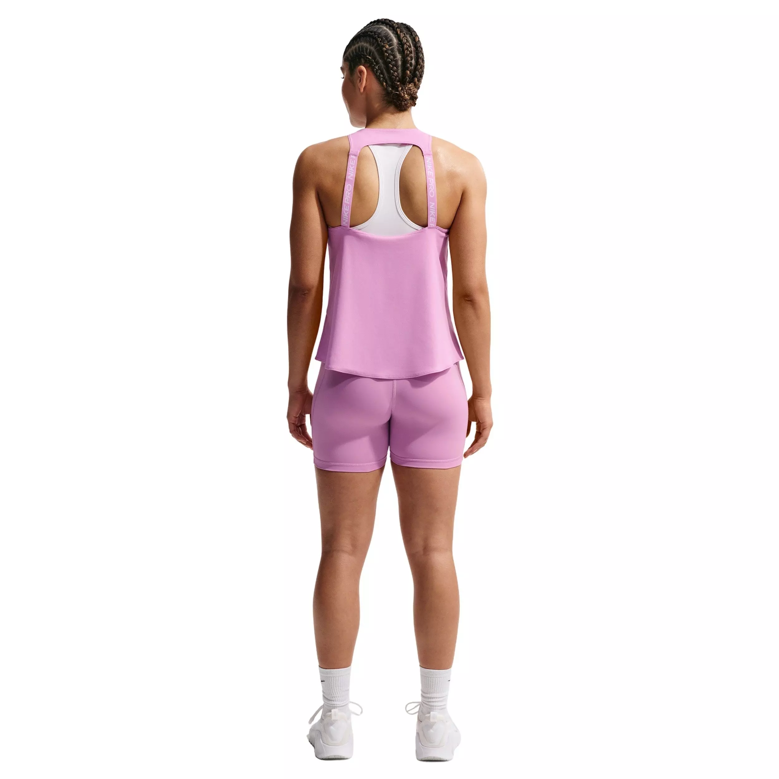 Nike Women's Pro Dri-FIT Tank Top - Lt Magenta - LT MAGENTA