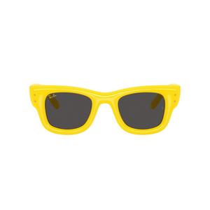 Ray-Ban A$AP Rocky Wayfarer Puffer Ultra Black Sunglasses – Polished Yellow