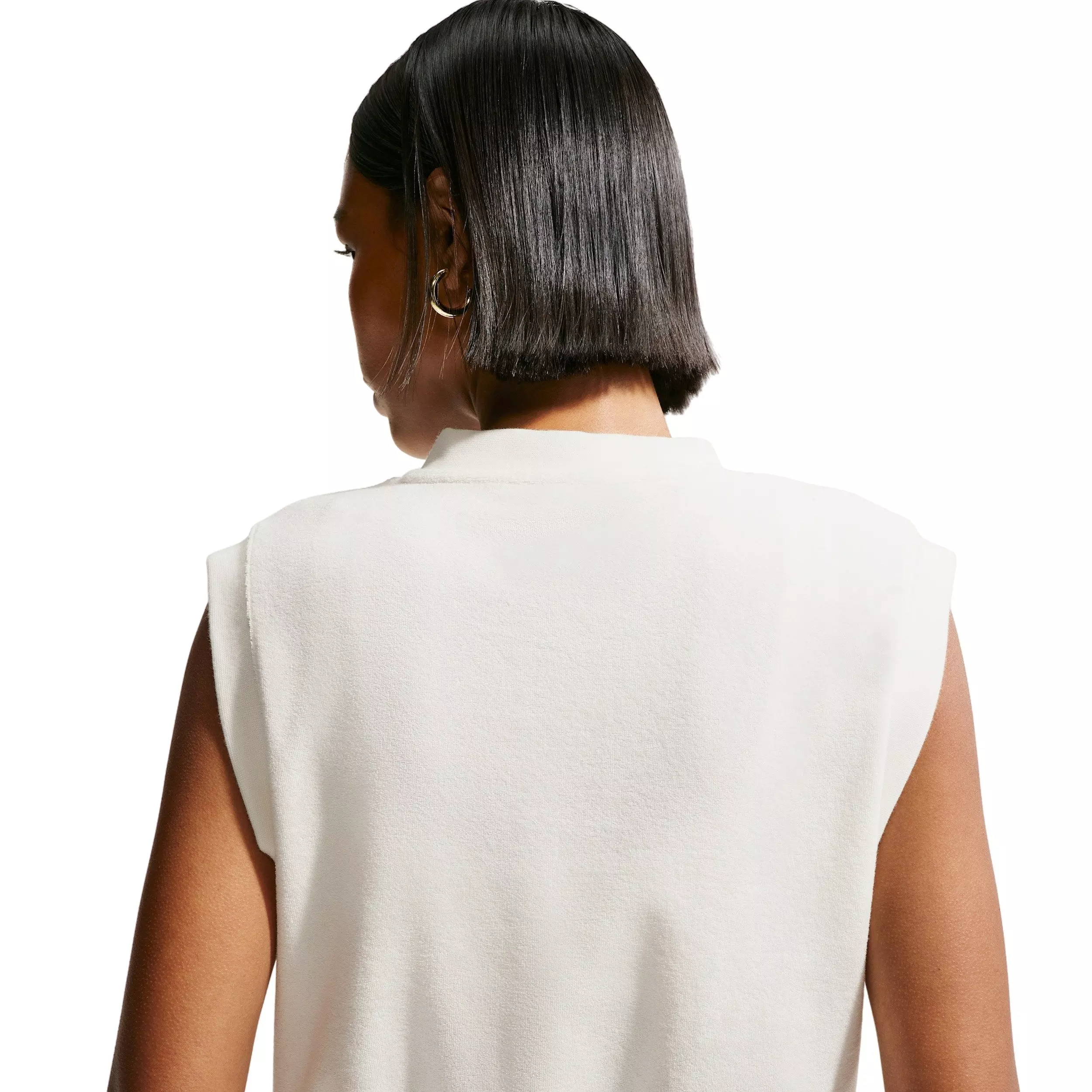 Nike Women's Sportswear Chill Terry Tank Top - SAIL
