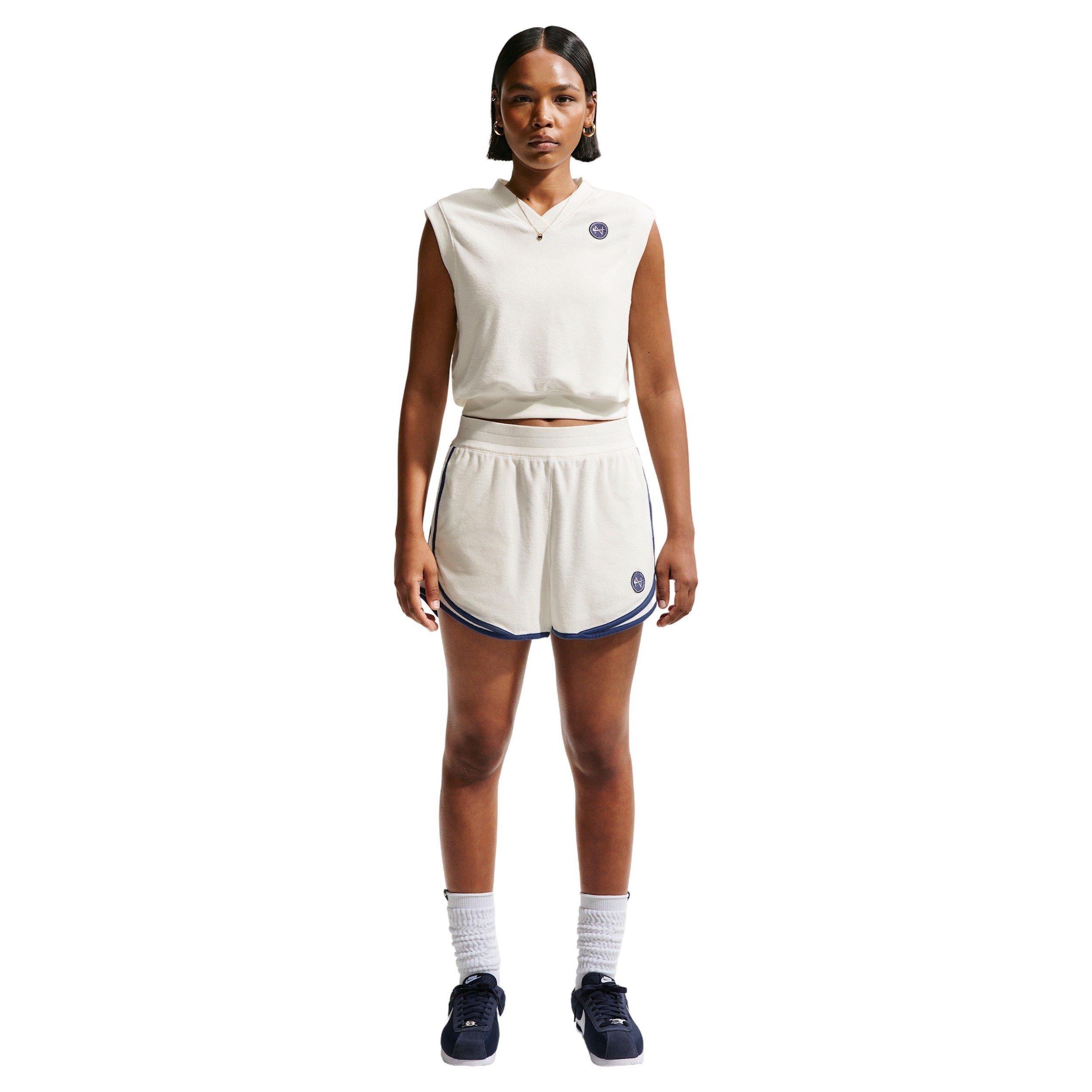 Nike Women's Sportswear Chill Terry Tank Top - SAIL Thumbnail View 4