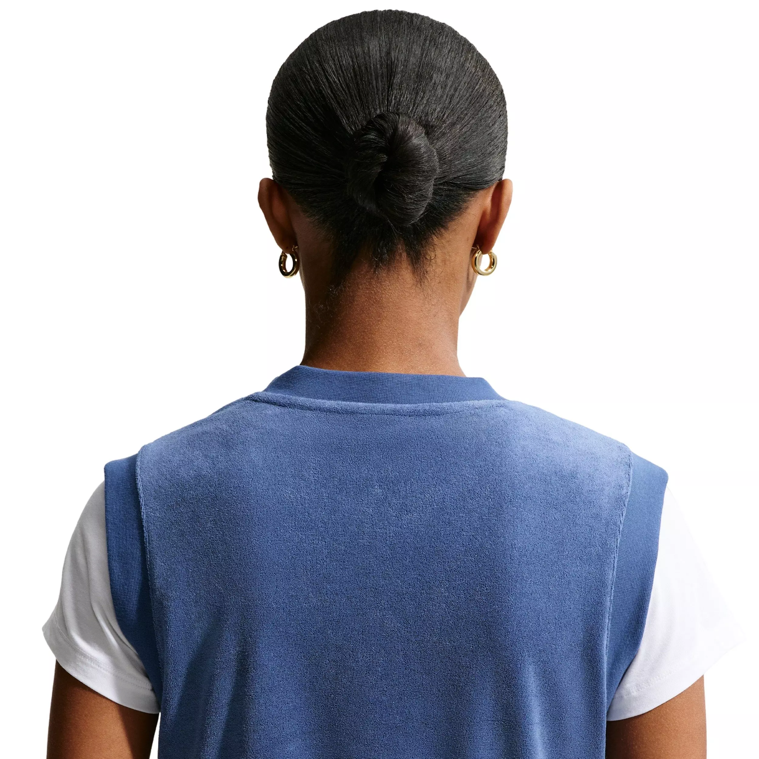 Nike Women's Sportswear Chill Terry Tank Top - NAVY