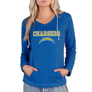 College Concepts Women's Los Angeles Chargers Mainstream Hooded Top