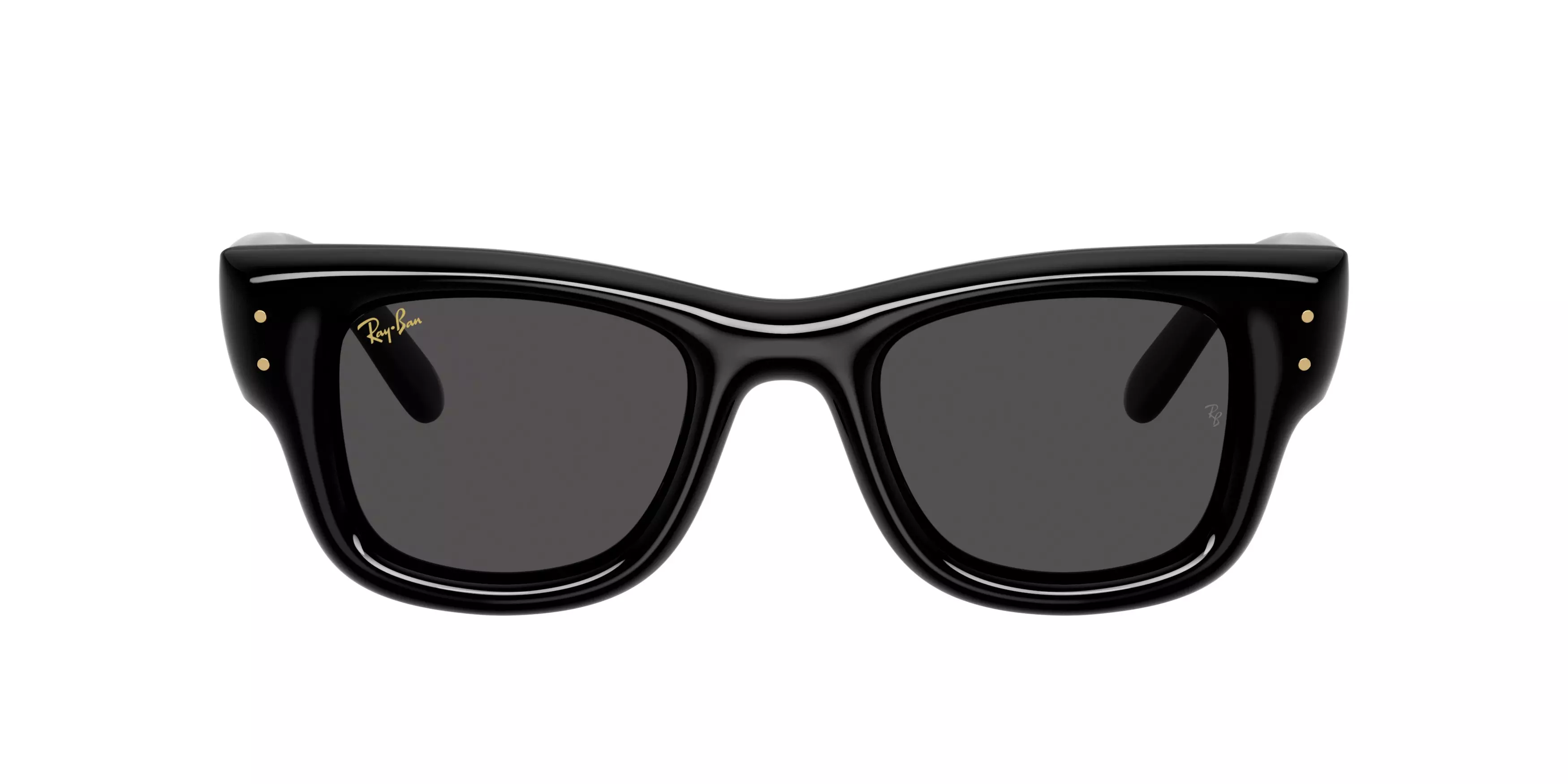 Ray-Ban A$AP Rocky Wayfarer Puffer Ultra Black Sunglasses – Polished Black - BLACK