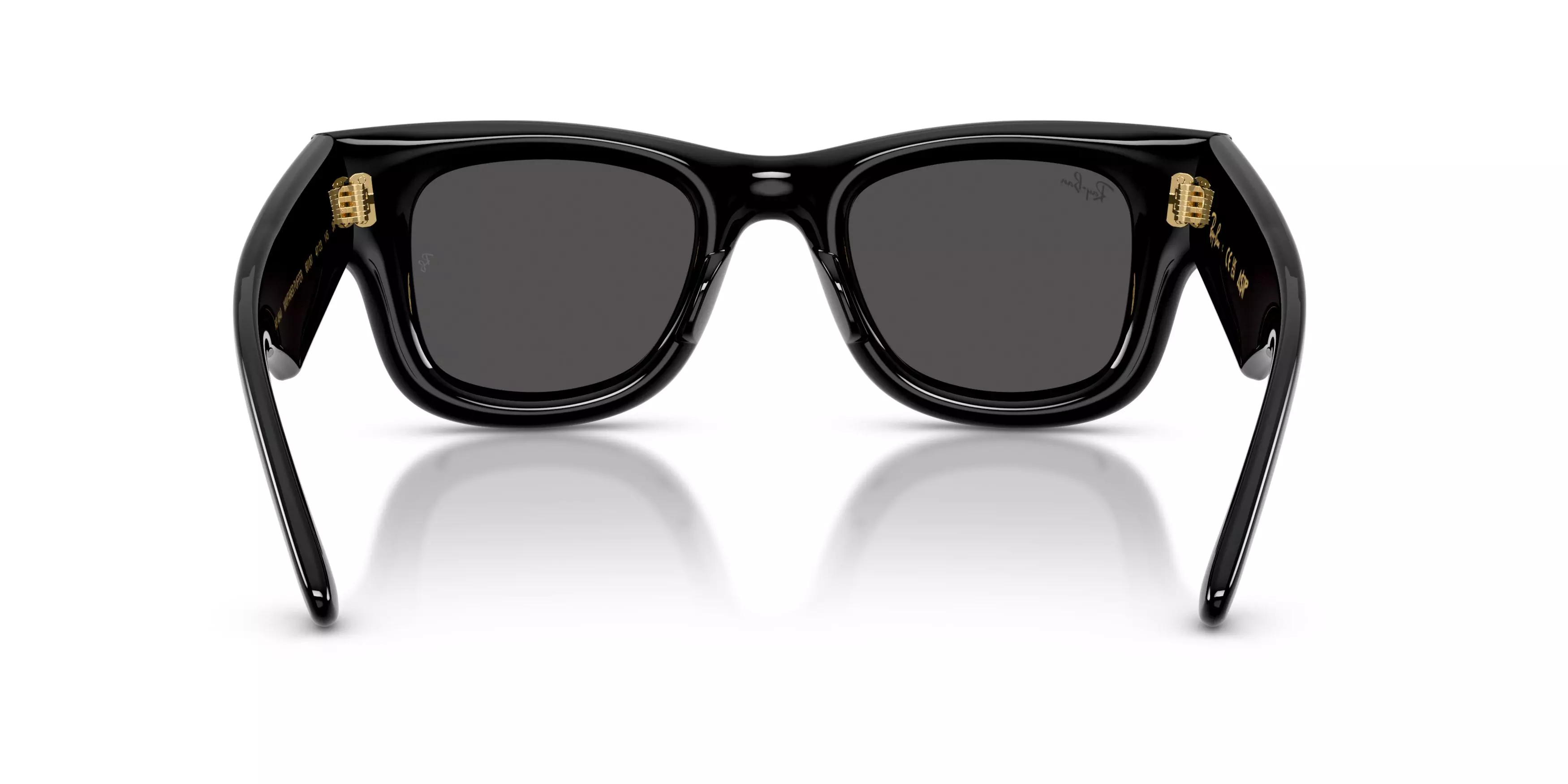 Ray-Ban A$AP Rocky Wayfarer Puffer Ultra Black Sunglasses – Polished Black - BLACK