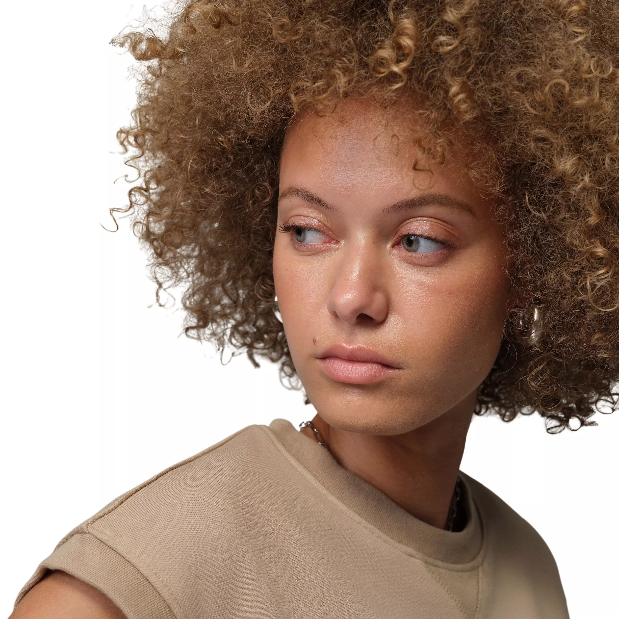 Jordan Women's Flight Fleece Vest - KHAKI