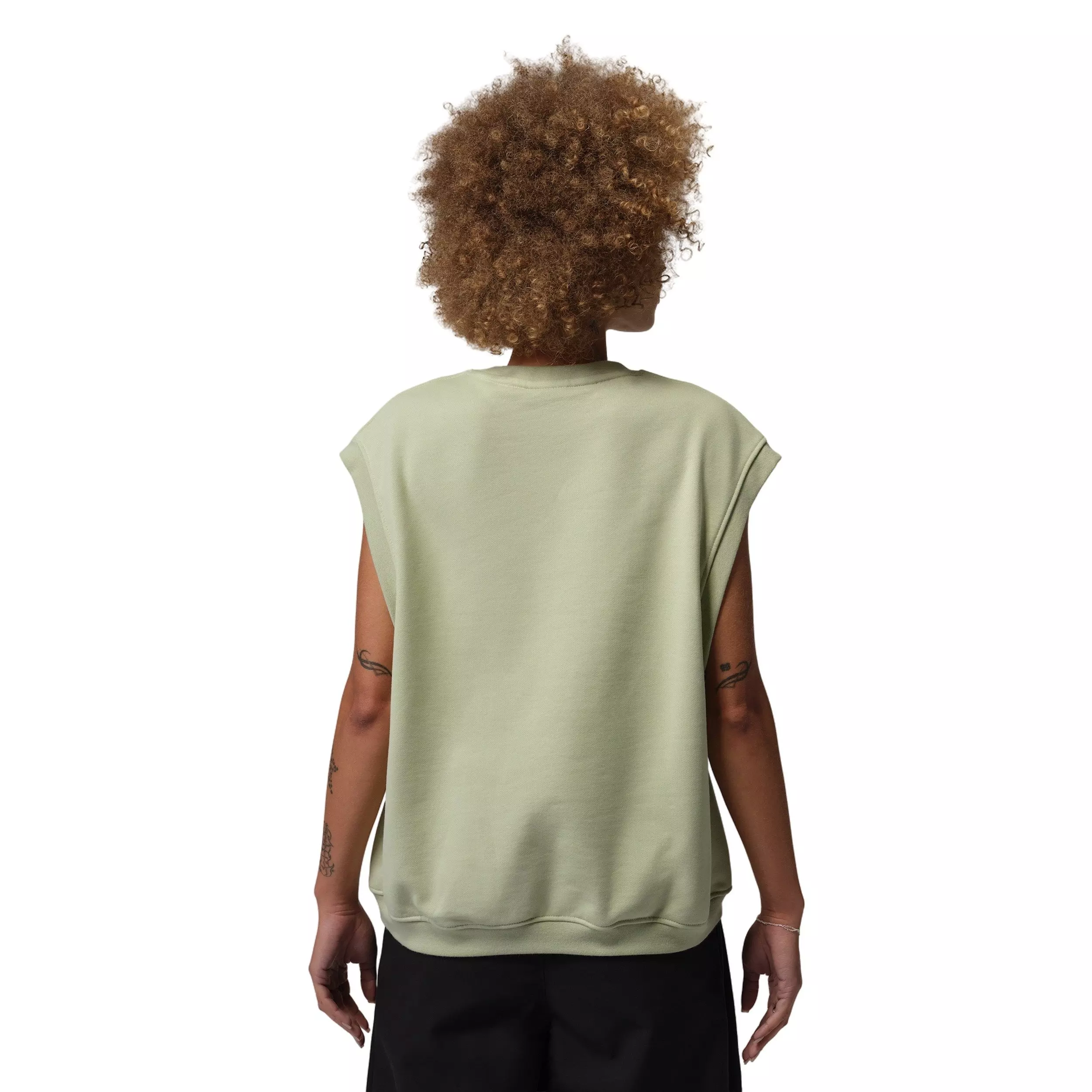Jordan Women's Flight Fleece Vest - OLIVE