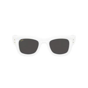 Ray-Ban A$AP Rocky Wayfarer Puffer Ultra Black Sunglasses – Polished White