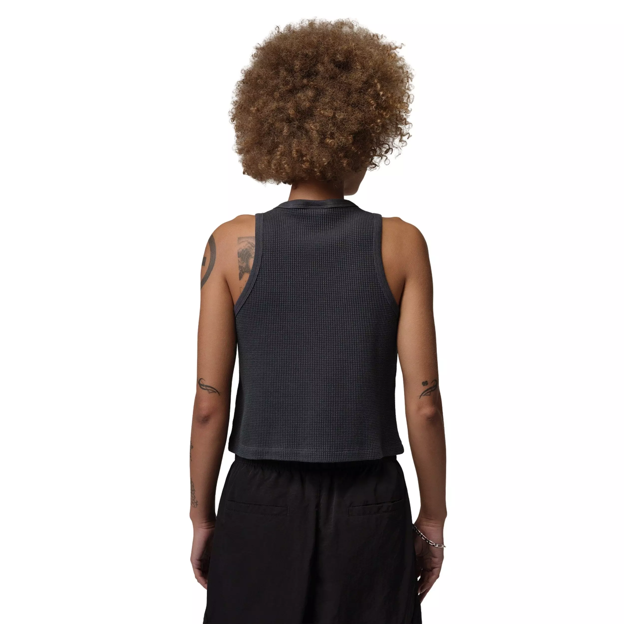 Jordan Women's Flight Waffle Tank - BLACK