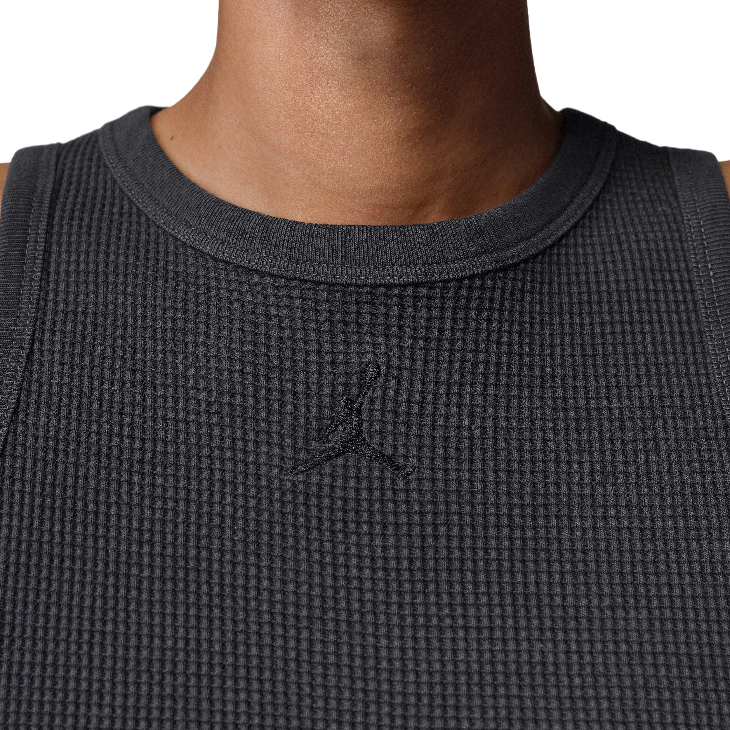 Jordan Women's Flight Waffle Tank - BLACK Thumbnail View 4