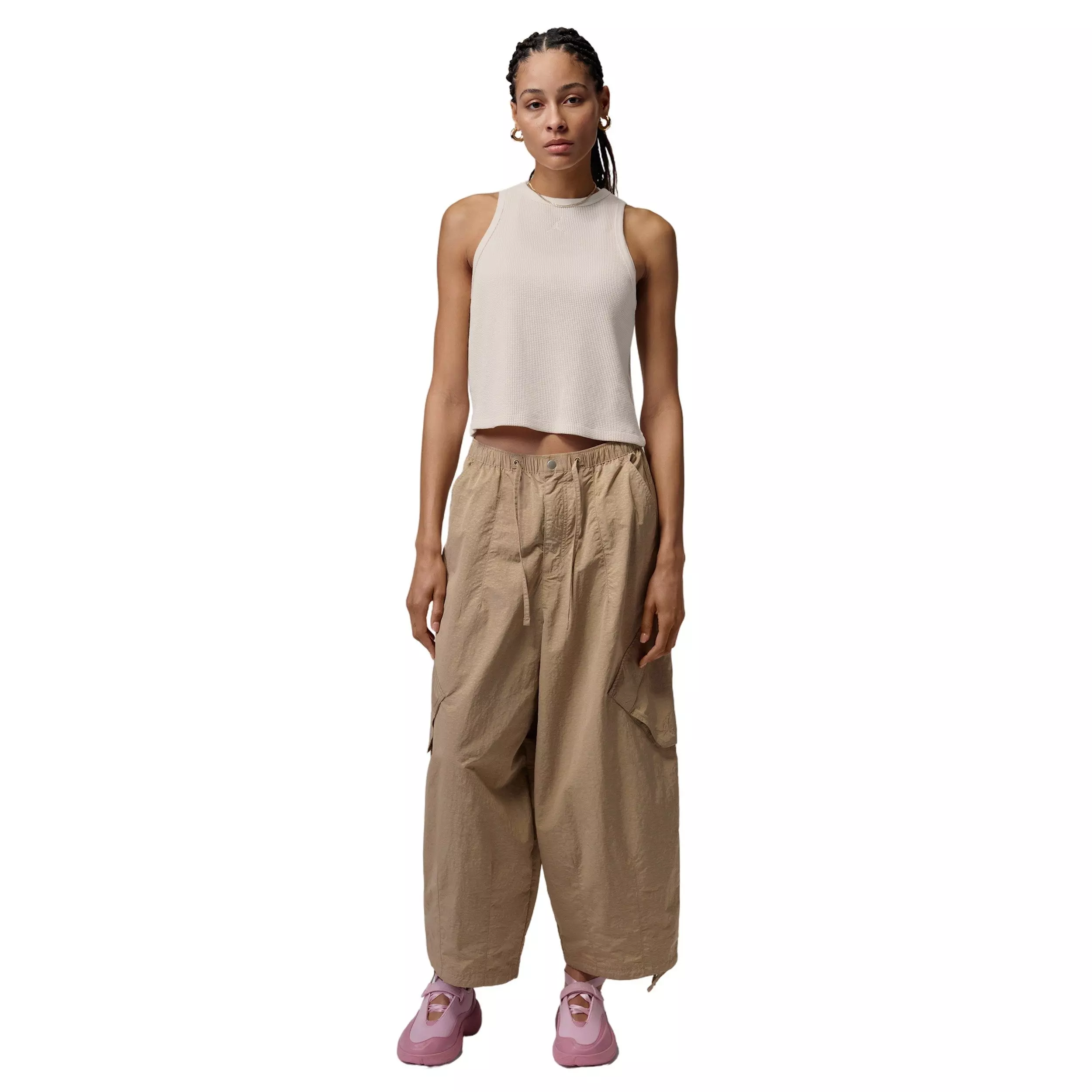 Jordan Women's Flight Waffle Tank - IVORY
