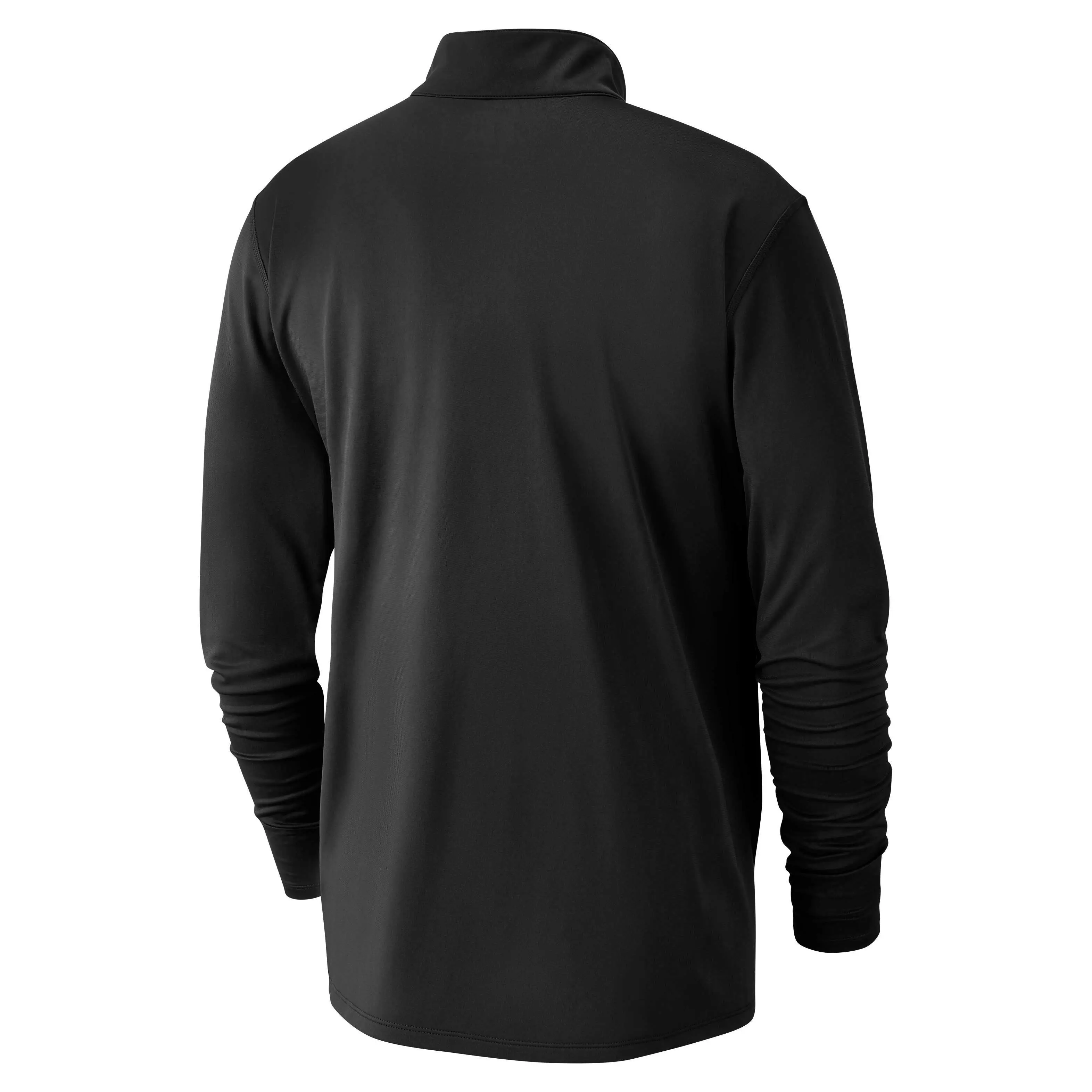 Nike Men's Dri-FIT NBA LA Lakers 1/2-Zip Long Sleeve CE Top - BLACK
