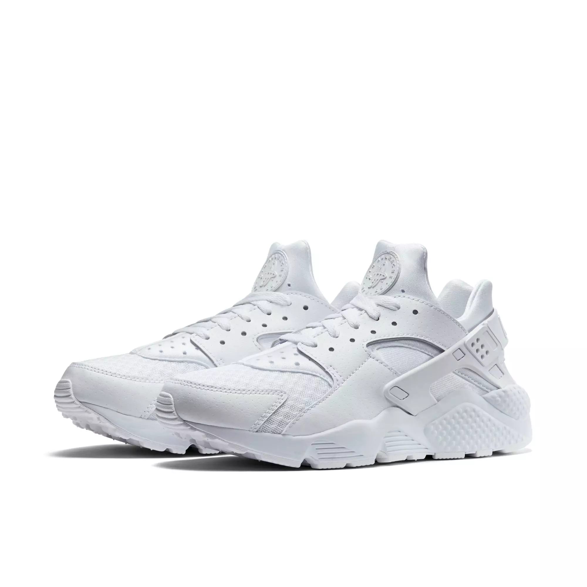 Nike Air Huarache Run "White" Men's Casual Shoe - WHITE