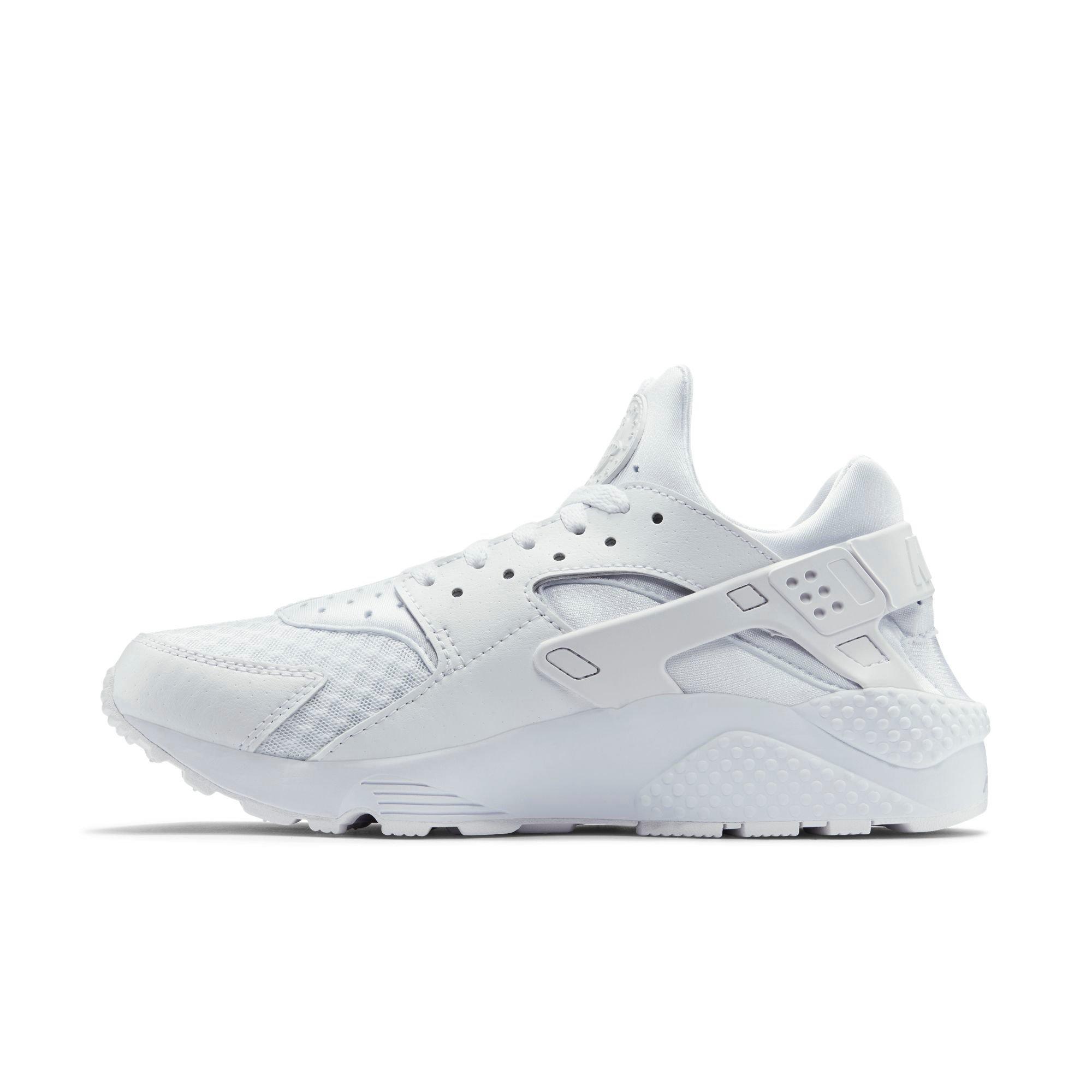 Nike Air Huarache Run "White" Men's Casual Shoe - WHITE Thumbnail View 7