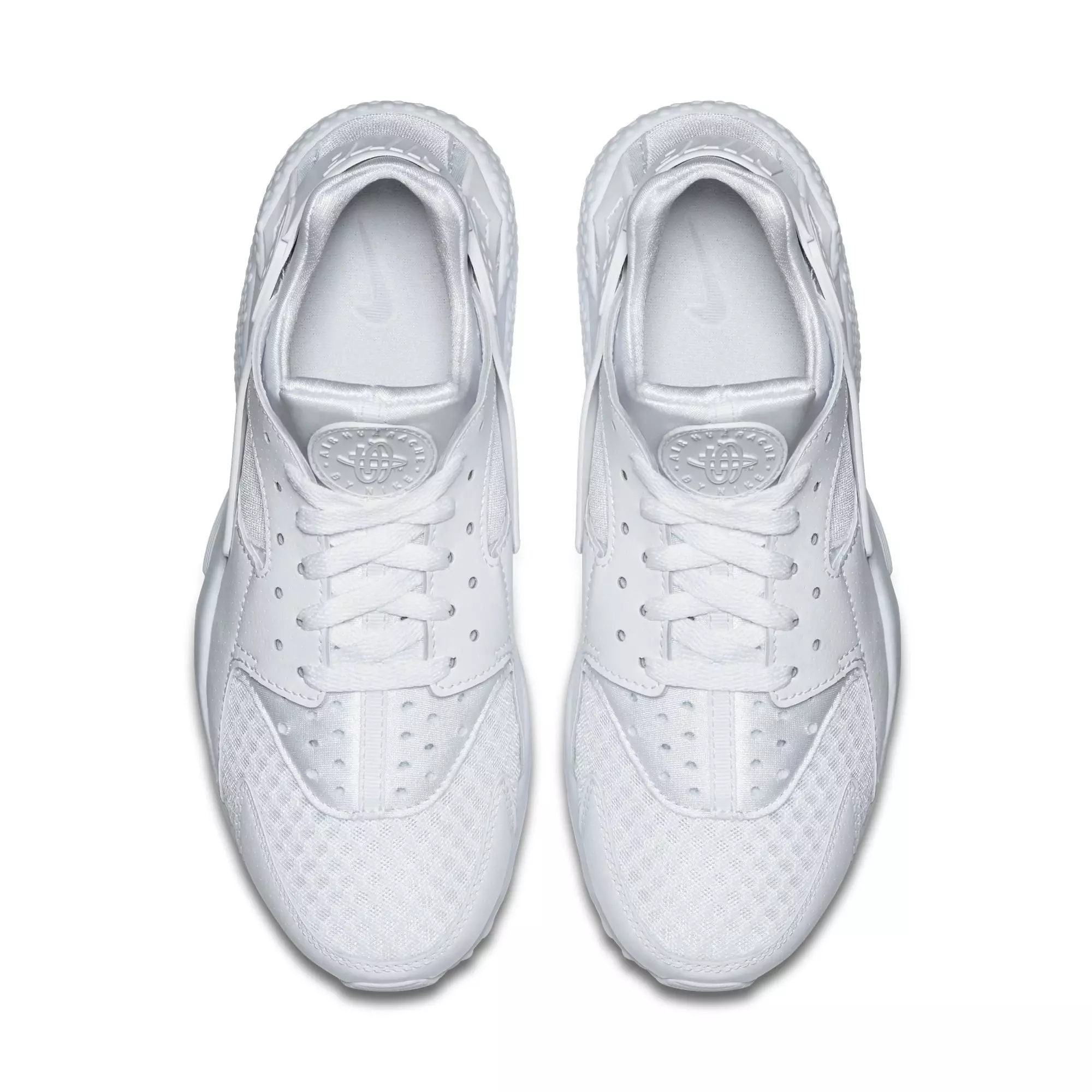 Nike Air Huarache Run "White" Men's Casual Shoe - WHITE